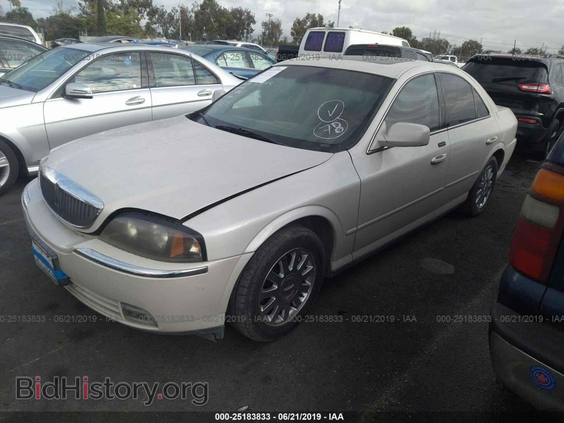 2005 LINCOLN LS - VIN: 1LNHM86S15Y614378 - Фото 2