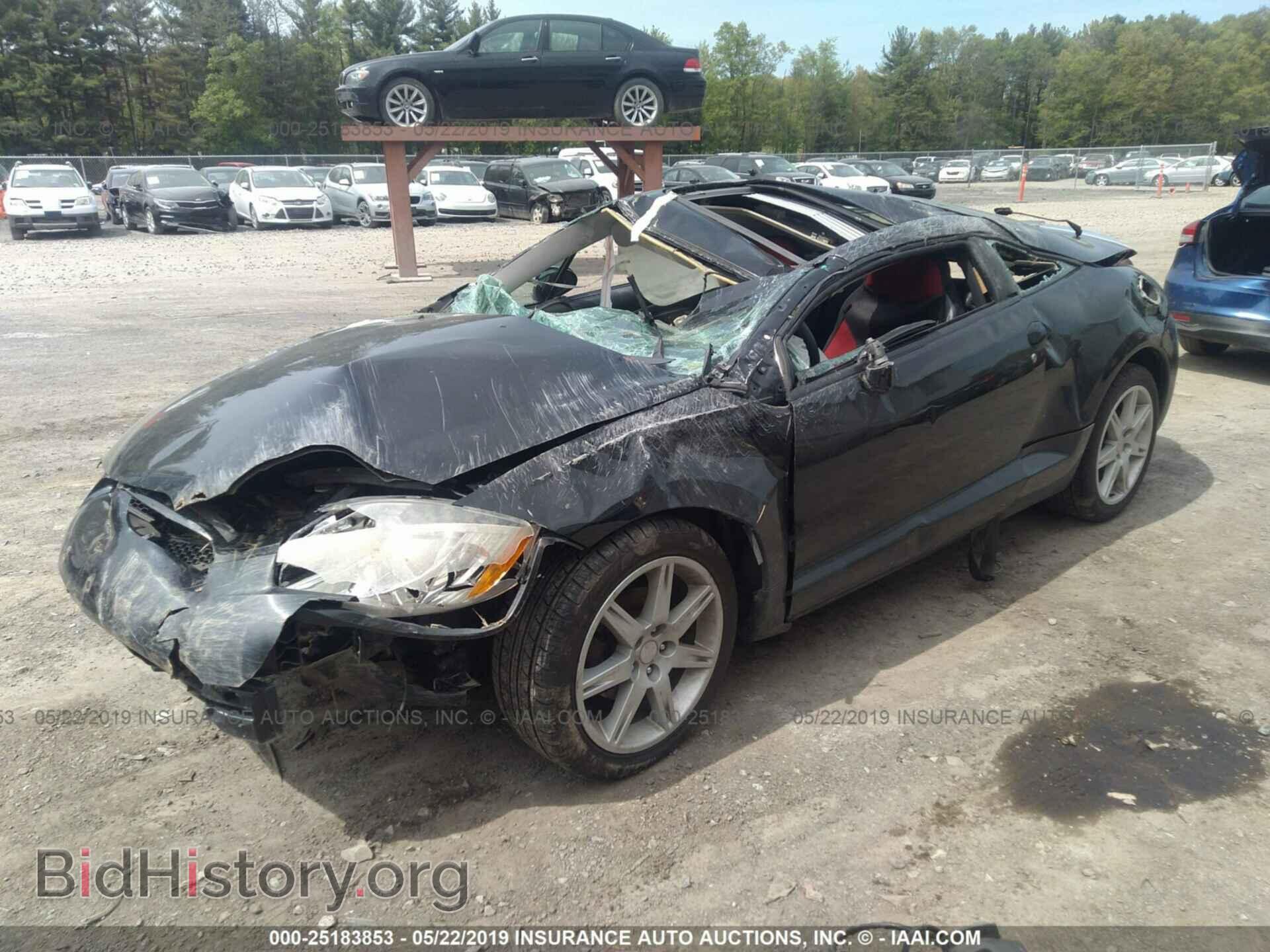 2007 MITSUBISHI ECLIPSE - VIN: 4A3AK64F47E056940 - Фото 2