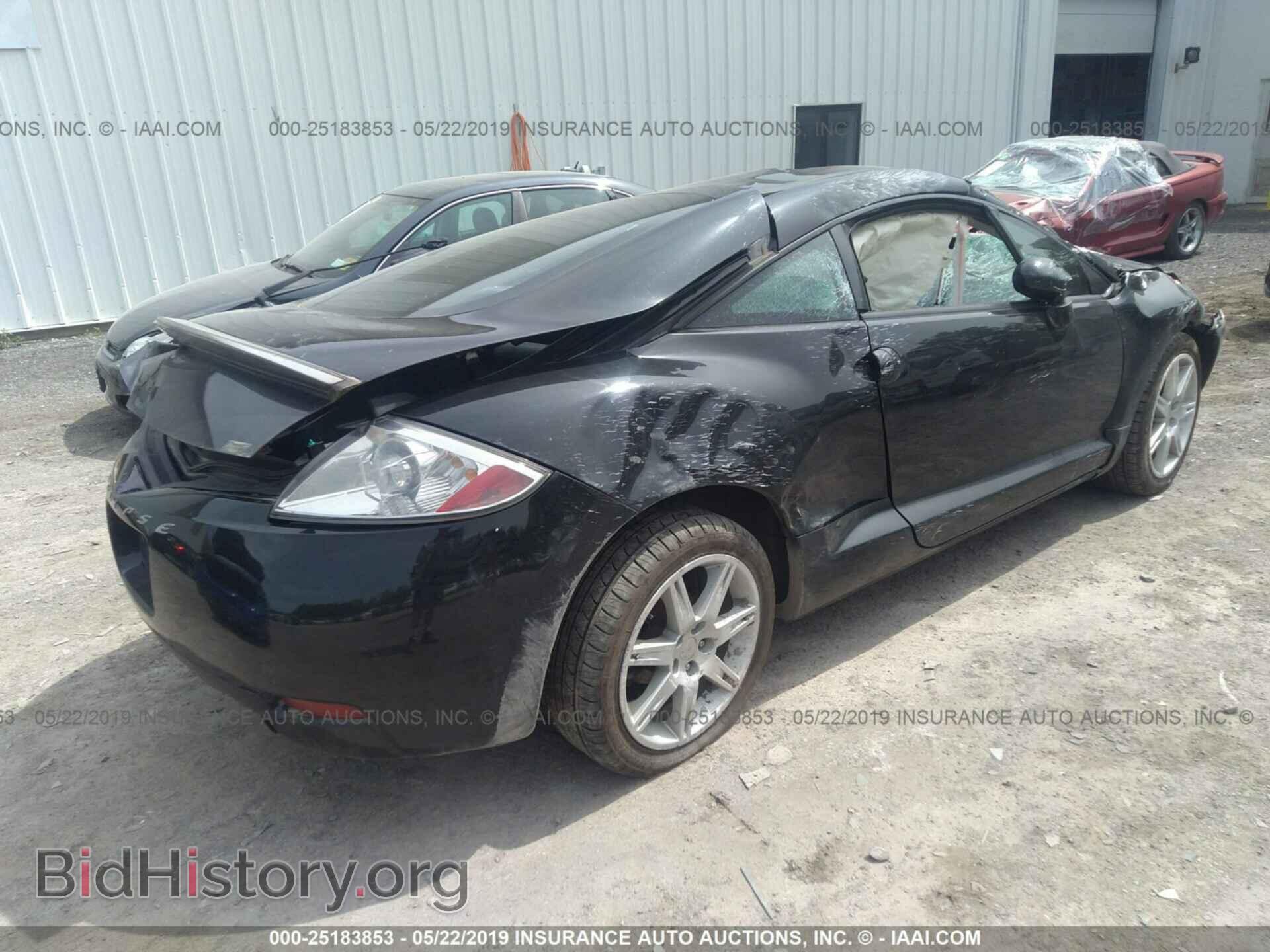 2007 MITSUBISHI ECLIPSE - VIN: 4A3AK64F47E056940 - Фото 4