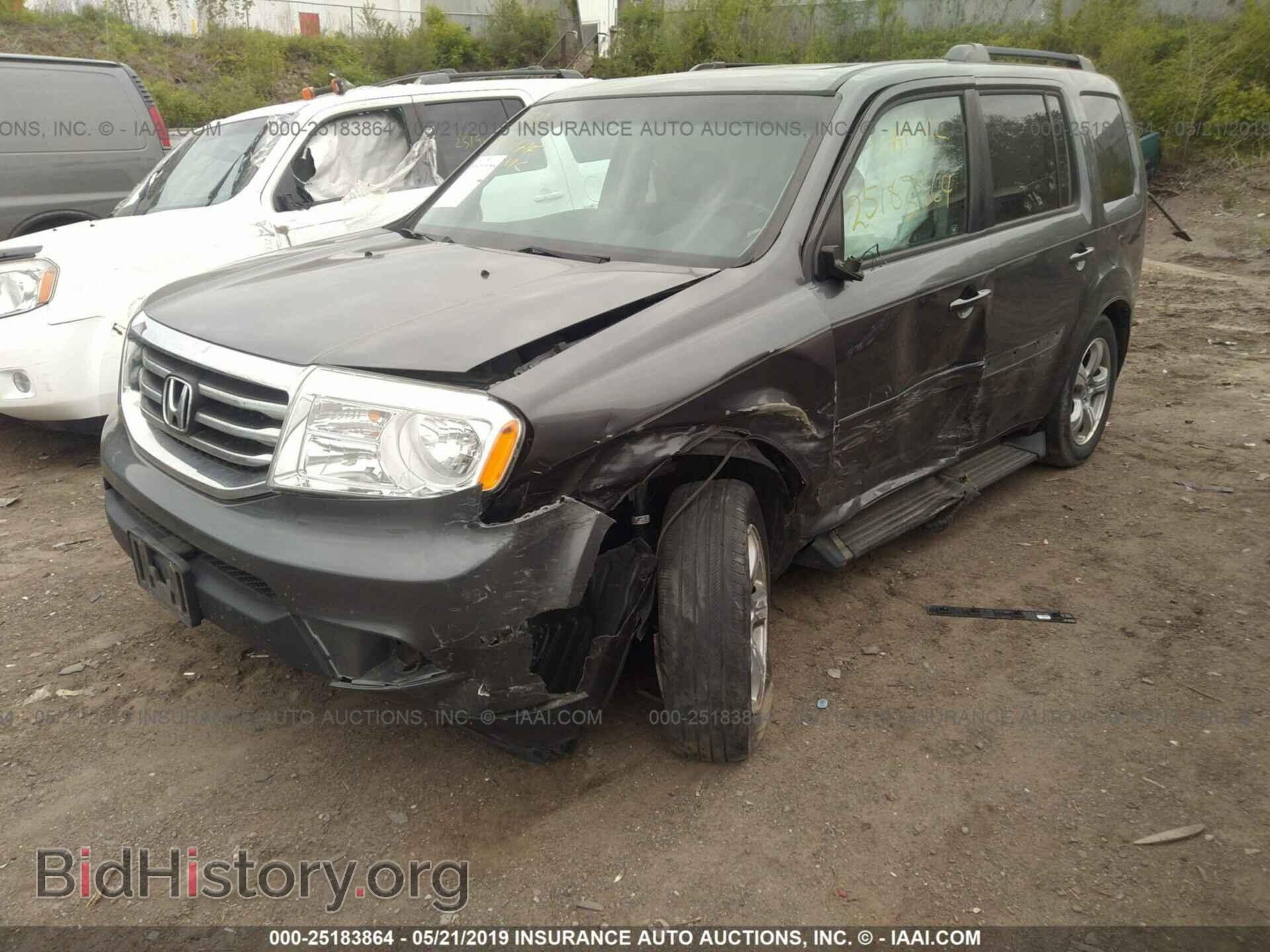 2012 HONDA PILOT - VIN: 5FNYF4H72CB066775 - Фото 2