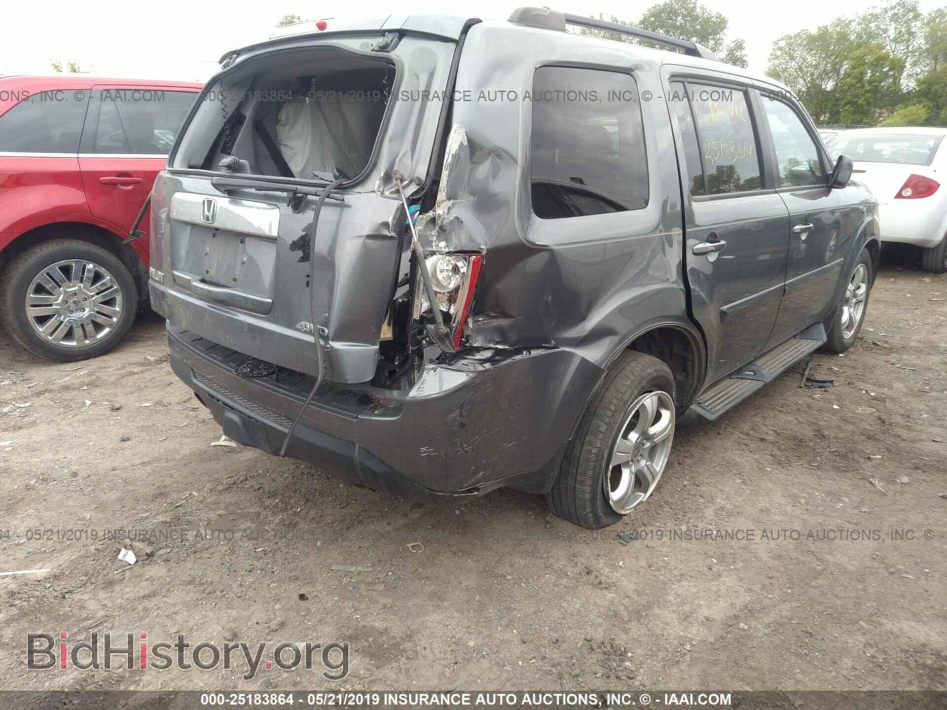 2012 HONDA PILOT - VIN: 5FNYF4H72CB066775 - Фото 4