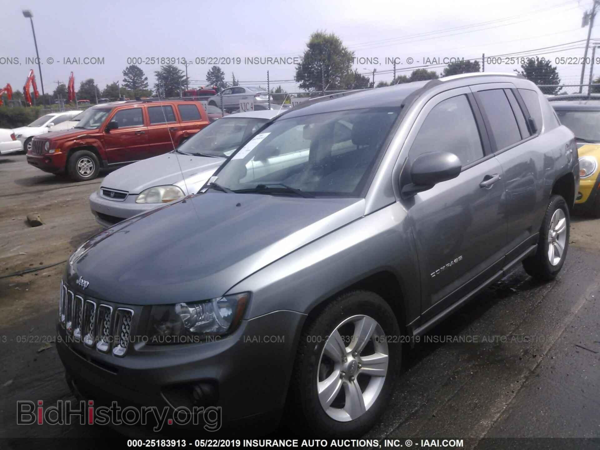2014 JEEP COMPASS - VIN: 1C4NJCEB6ED539723 - Фото 2