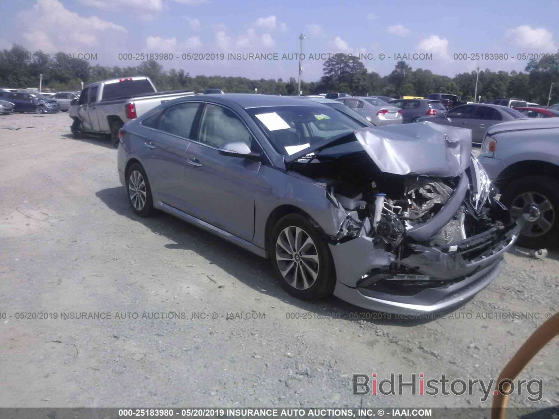 Photo 5NPE34AF6FH114622 - HYUNDAI SONATA 2015