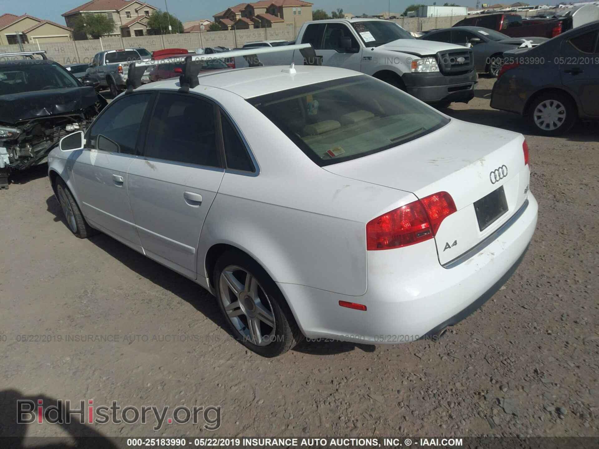 2007 AUDI A4 - VIN: WAUDF78E47A118515 - Photo 3