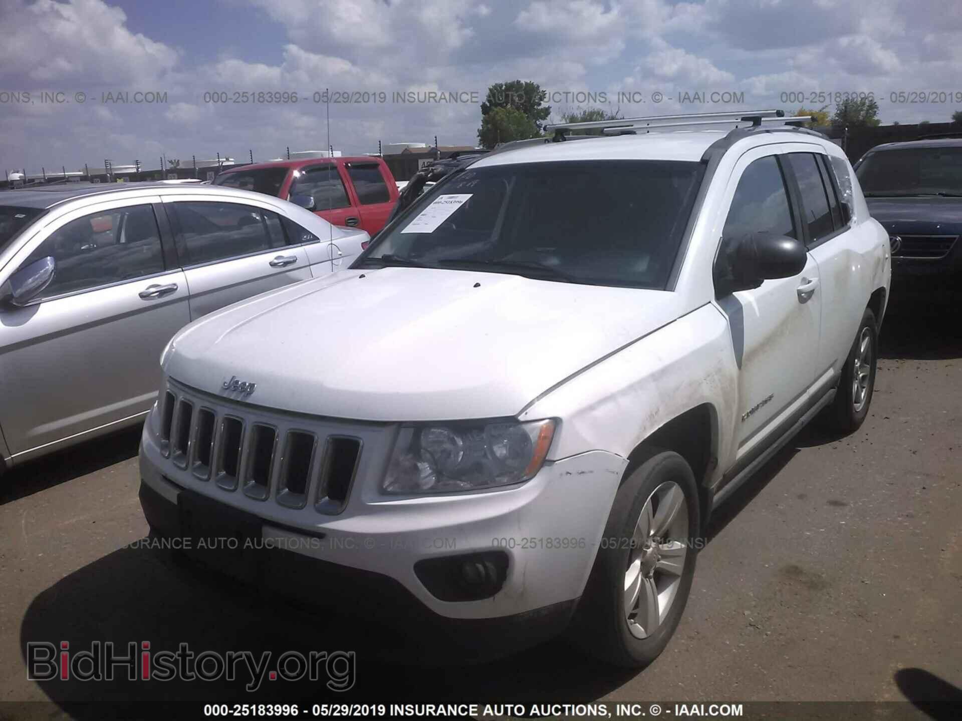 2011 JEEP COMPASS - VIN: 1J4NF1FB3BD250552 - Фото 2