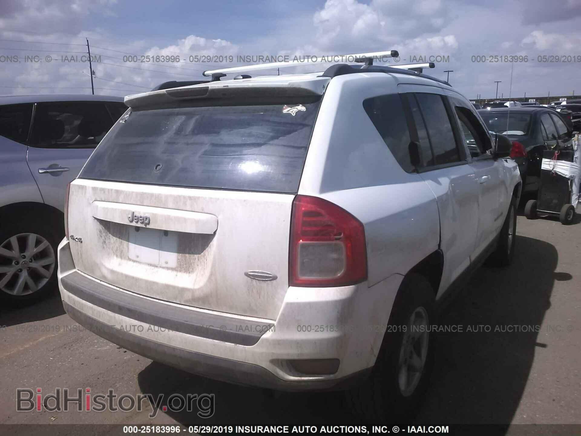 2011 JEEP COMPASS - VIN: 1J4NF1FB3BD250552 - Фото 4