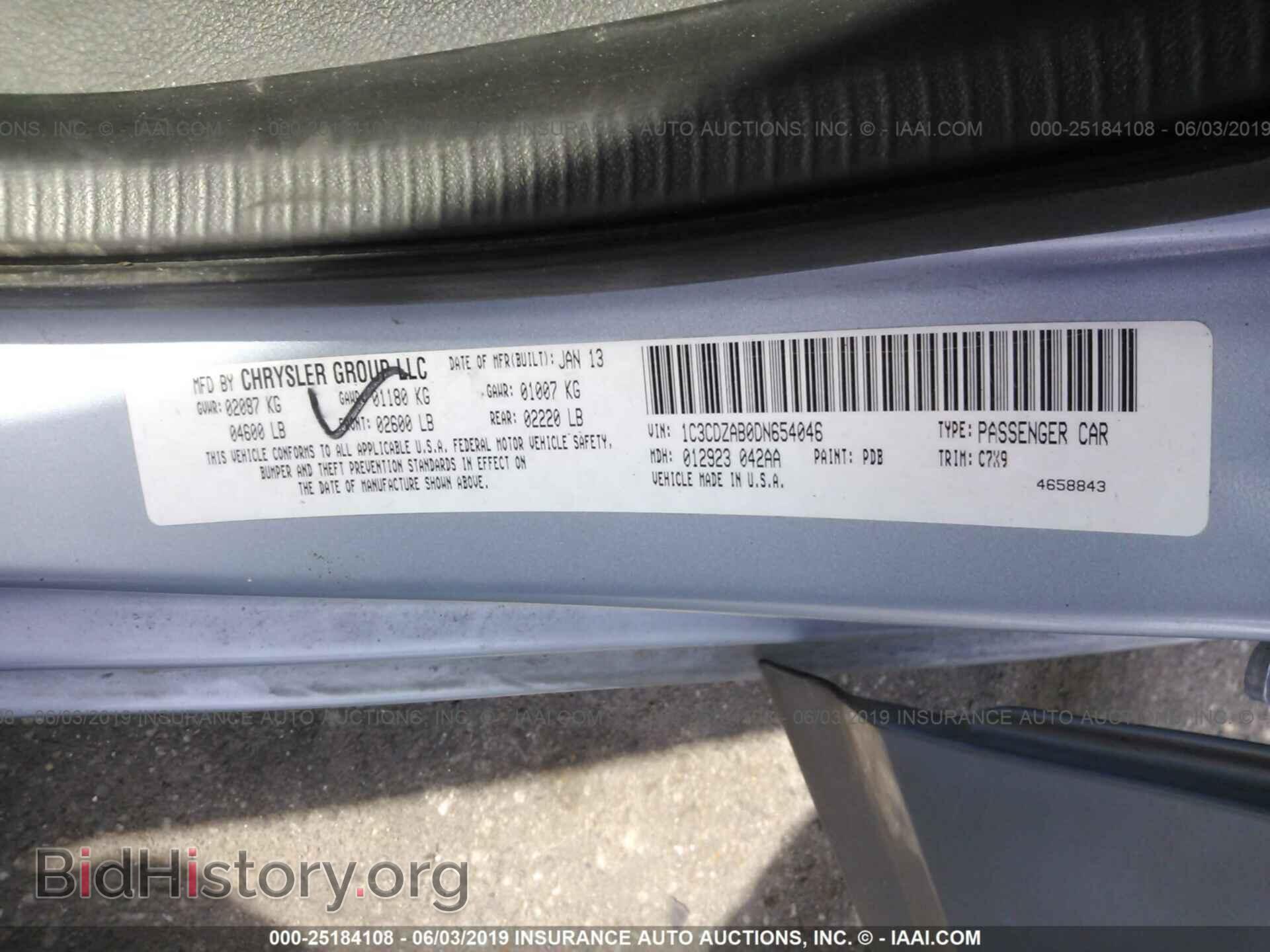 2013 DODGE AVENGER - VIN: 1C3CDZAB0DN654046 - Photo 9