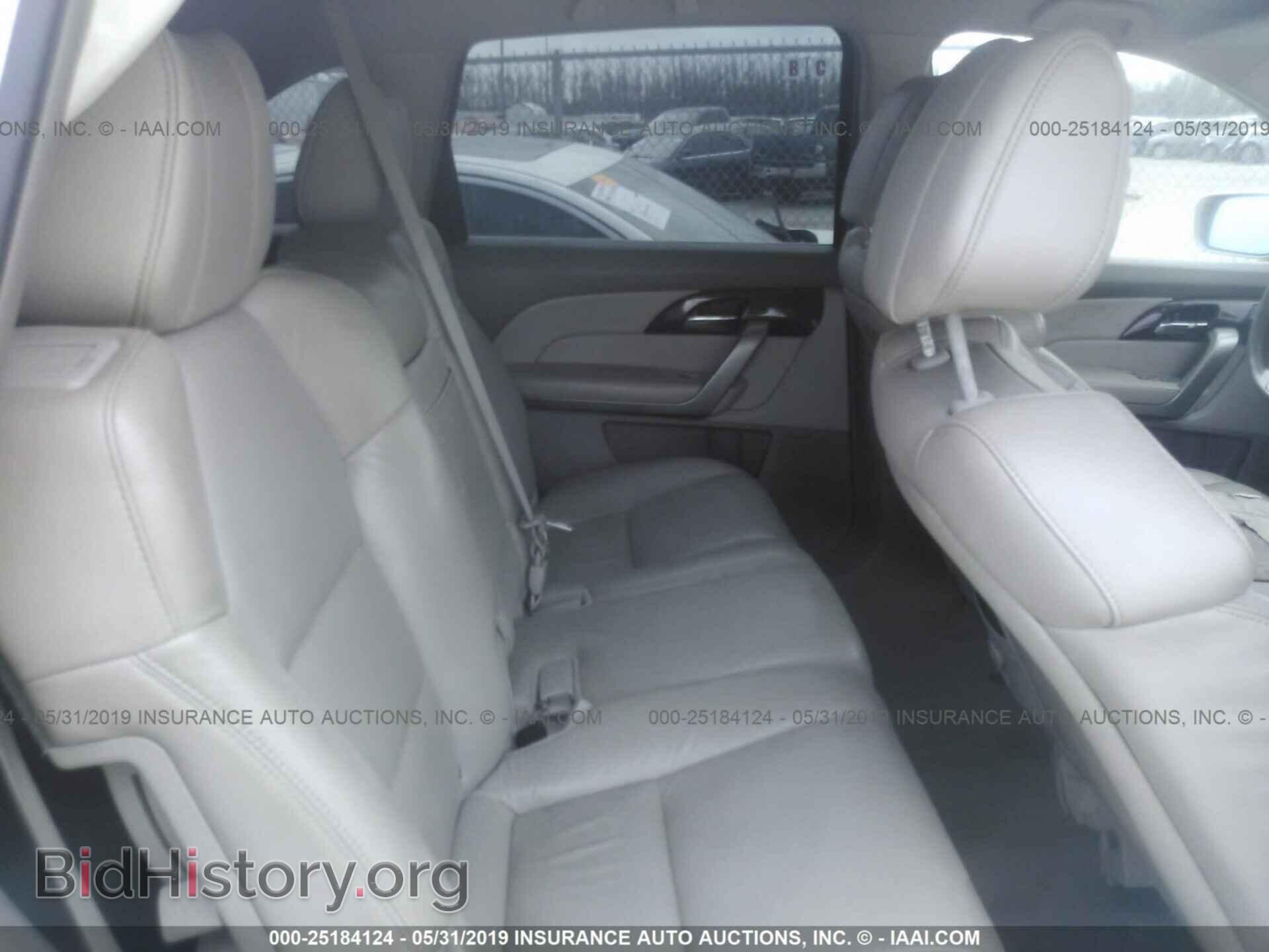 2011 ACURA MDX - VIN: 2HNYD2H67BH518238 - Фото 8