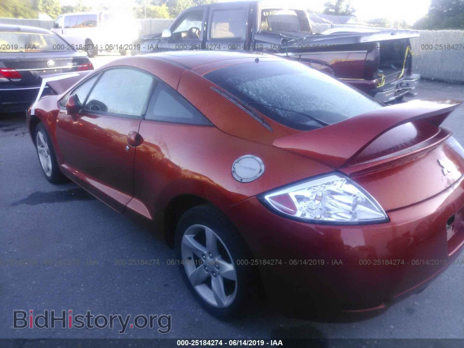 2007 MITSUBISHI ECLIPSE - VIN: 4A3AK24F97E025384 - Фото 3
