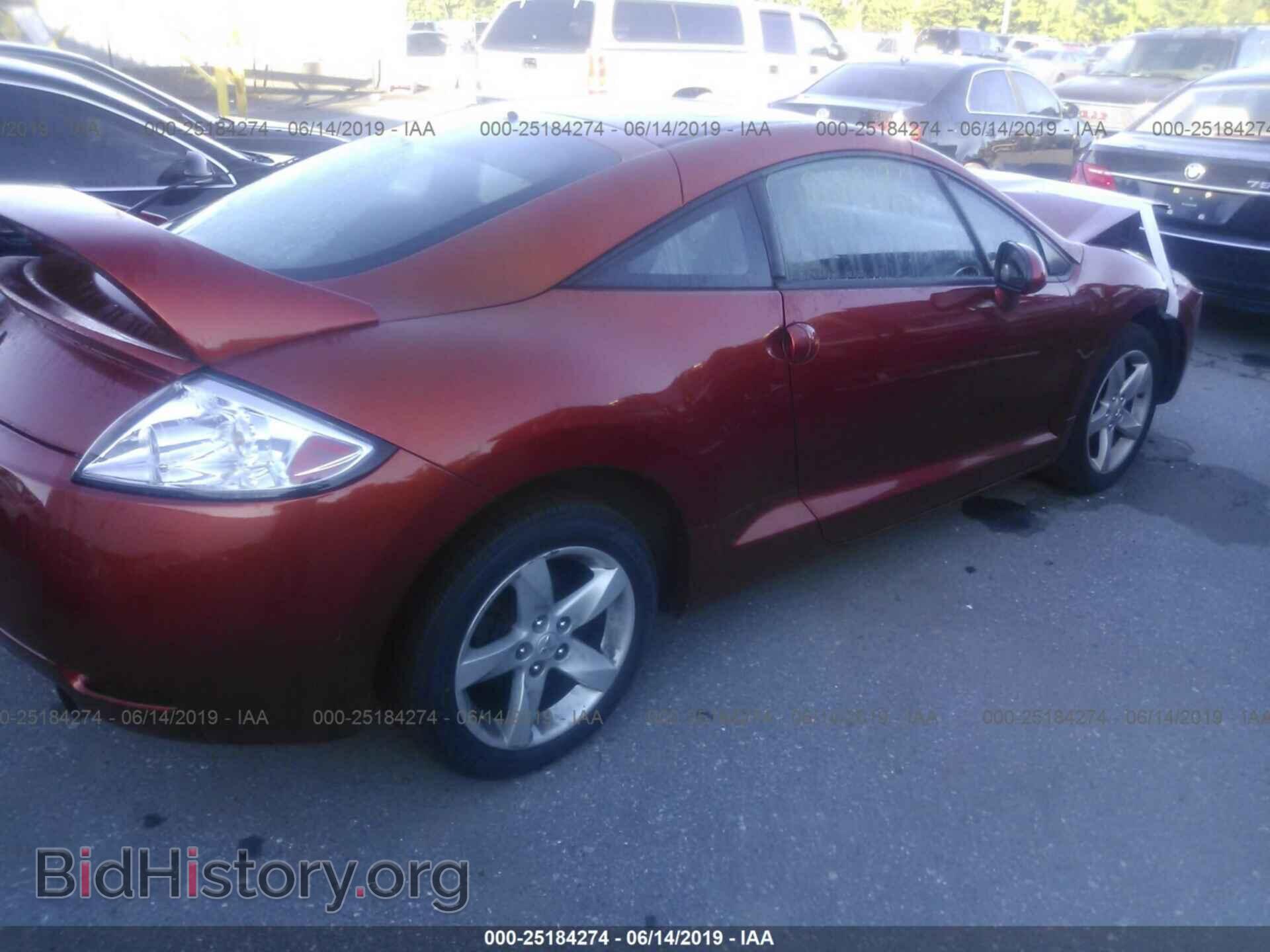 2007 MITSUBISHI ECLIPSE - VIN: 4A3AK24F97E025384 - Фото 4