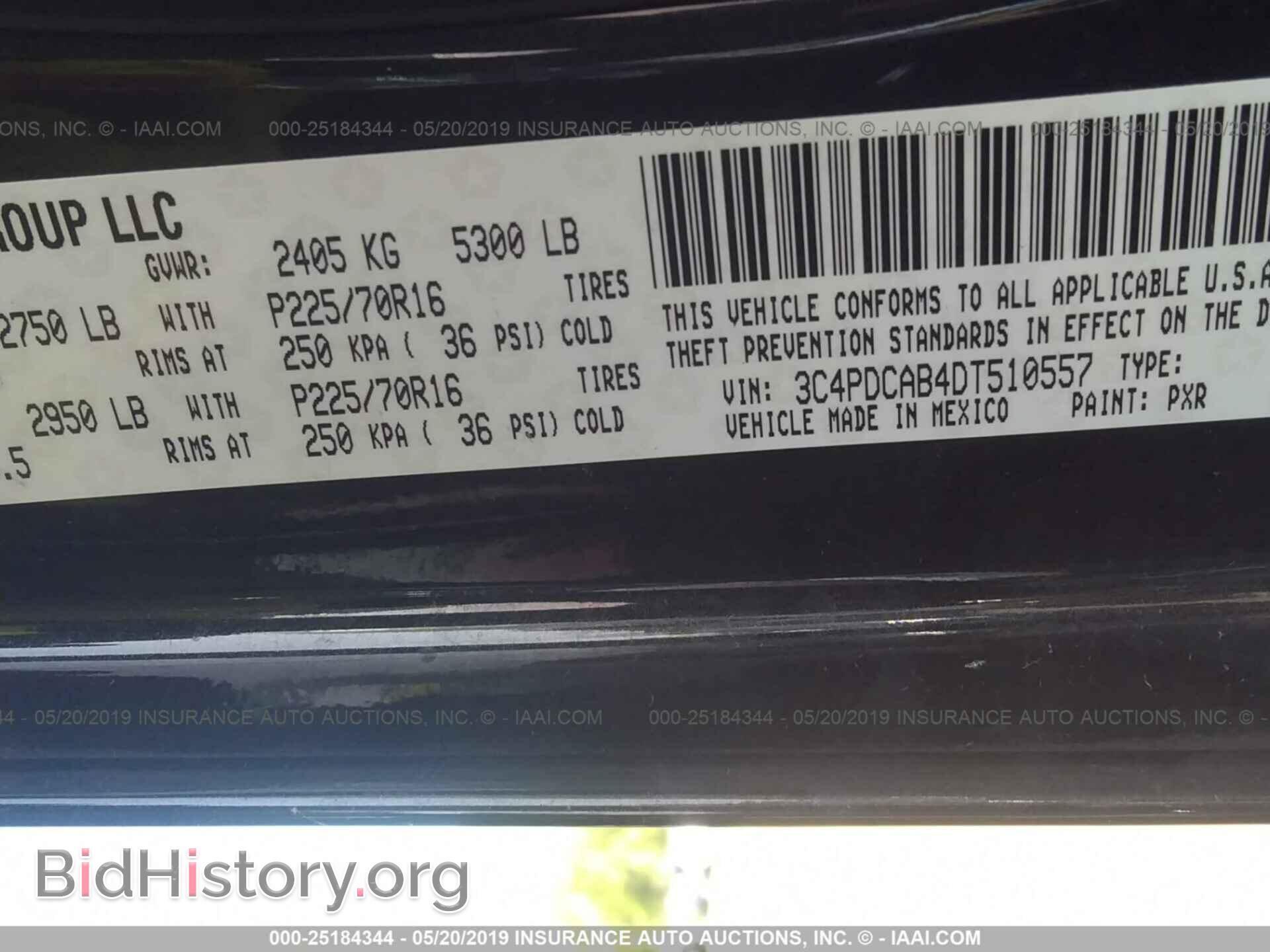 2013 DODGE JOURNEY - VIN: 3C4PDCAB4DT510557 - Photo 9