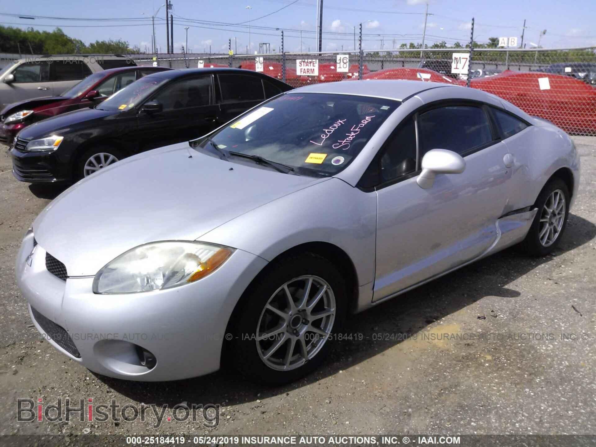 2008 MITSUBISHI ECLIPSE - VIN: 4A3AK24F58E041759 - Фото 2