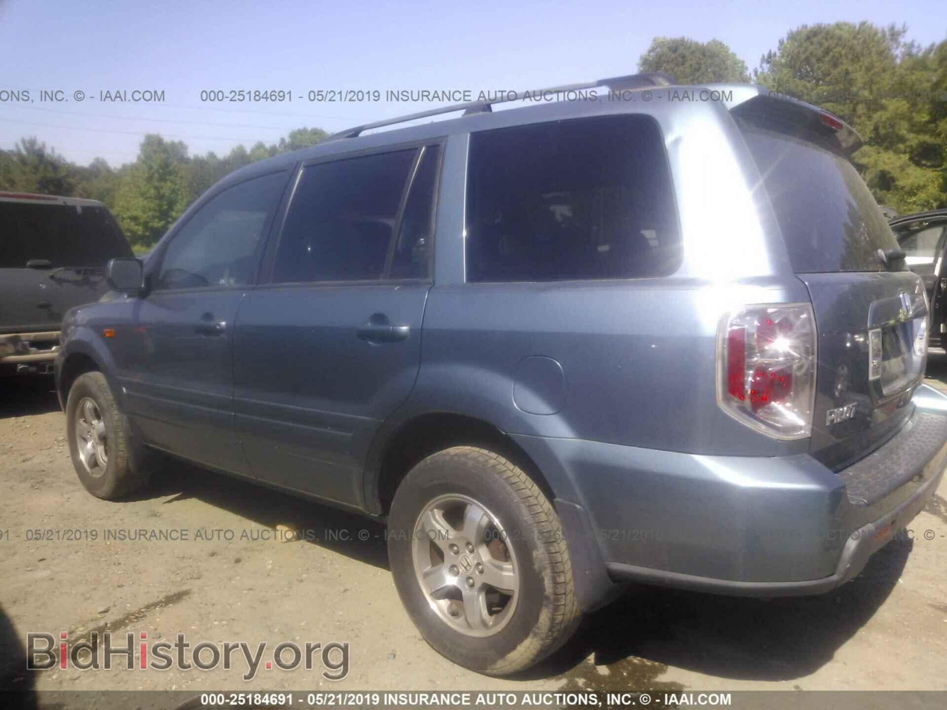 2007 HONDA PILOT - VIN: 5FNYF28507B020161 - Фото 3