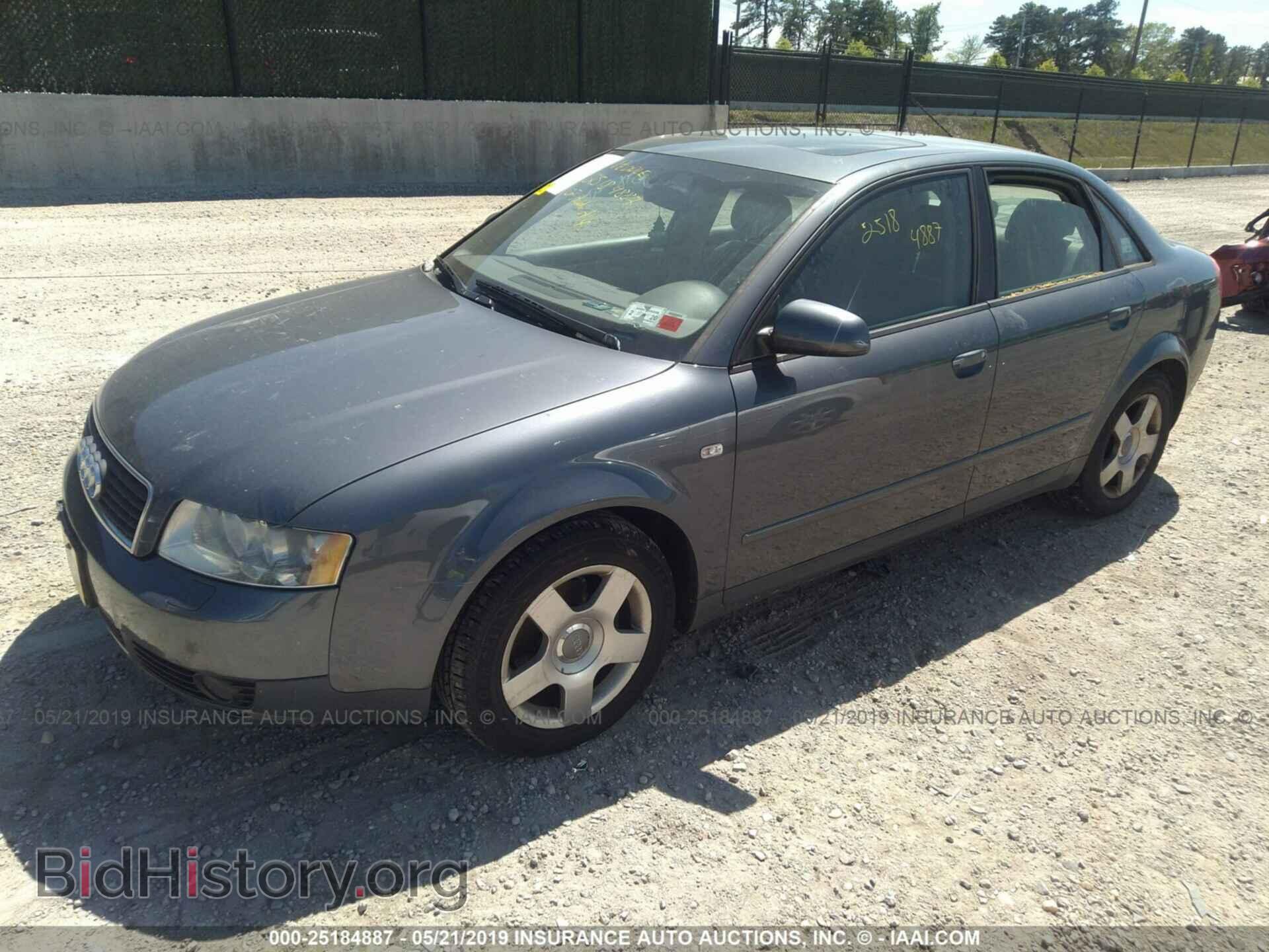 2002 AUDI A4 - VIN: WAULC68E12A297927 - Фото 2