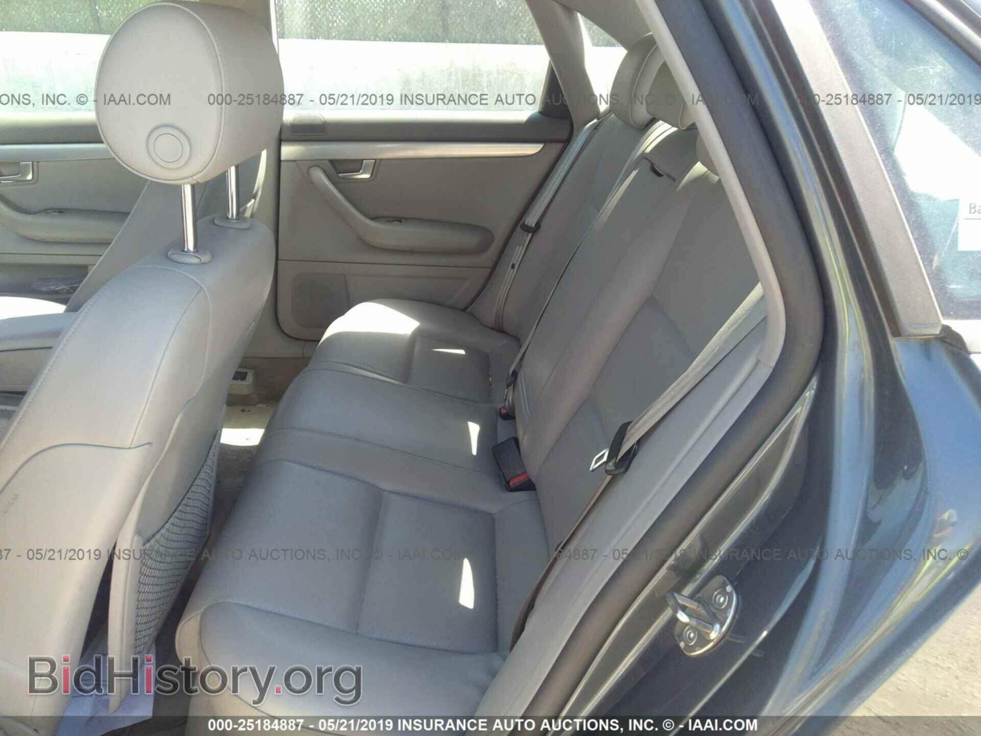 2002 AUDI A4 - VIN: WAULC68E12A297927 - Фото 8
