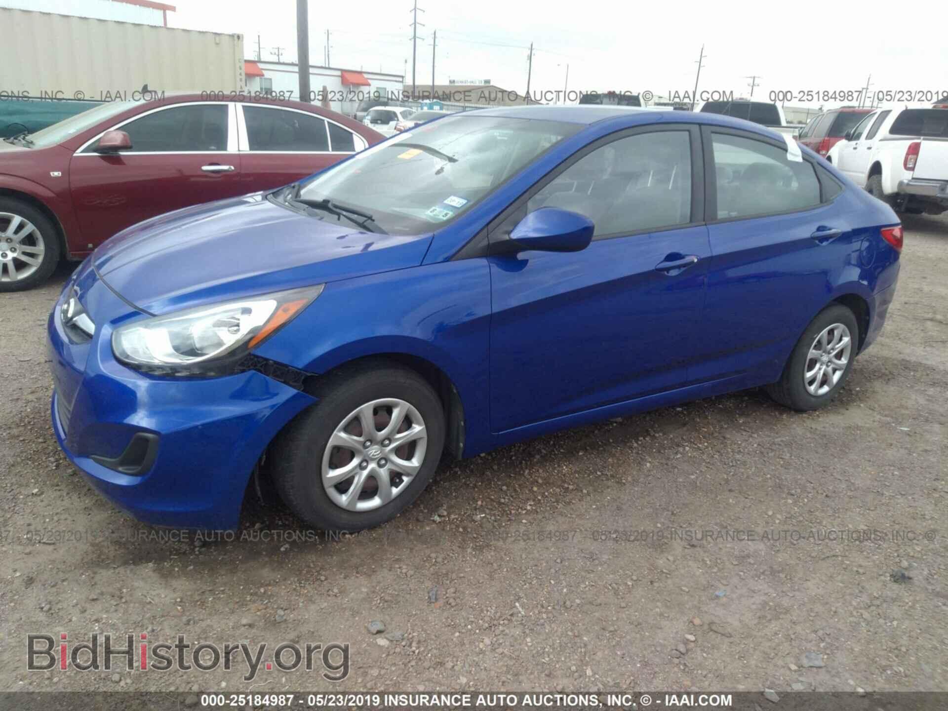 2013 HYUNDAI ACCENT - VIN: KMHCT4AE5DU464420 - Фото 2