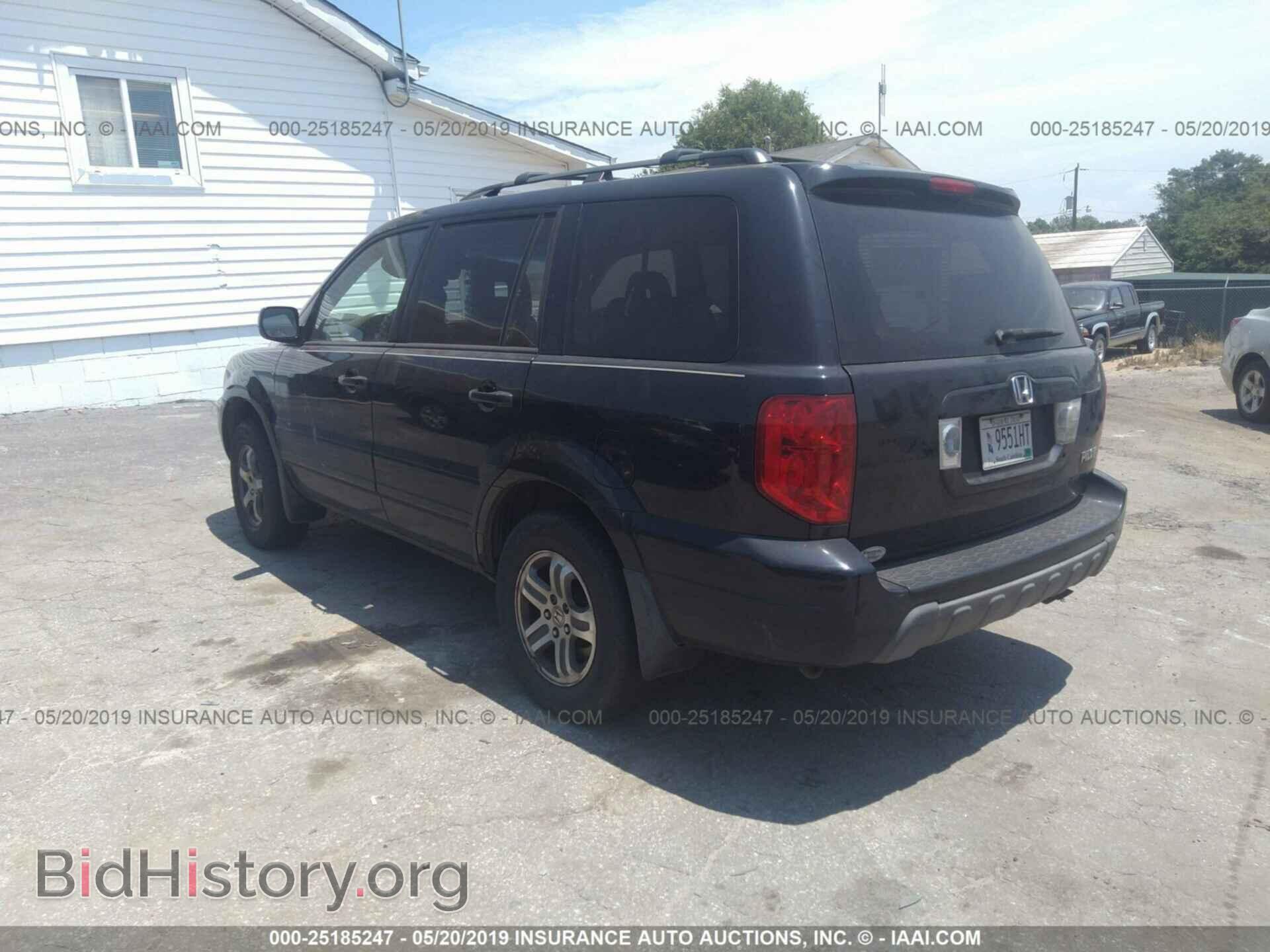 2005 HONDA PILOT - VIN: 5FNYF18545B058905 - Фото 3