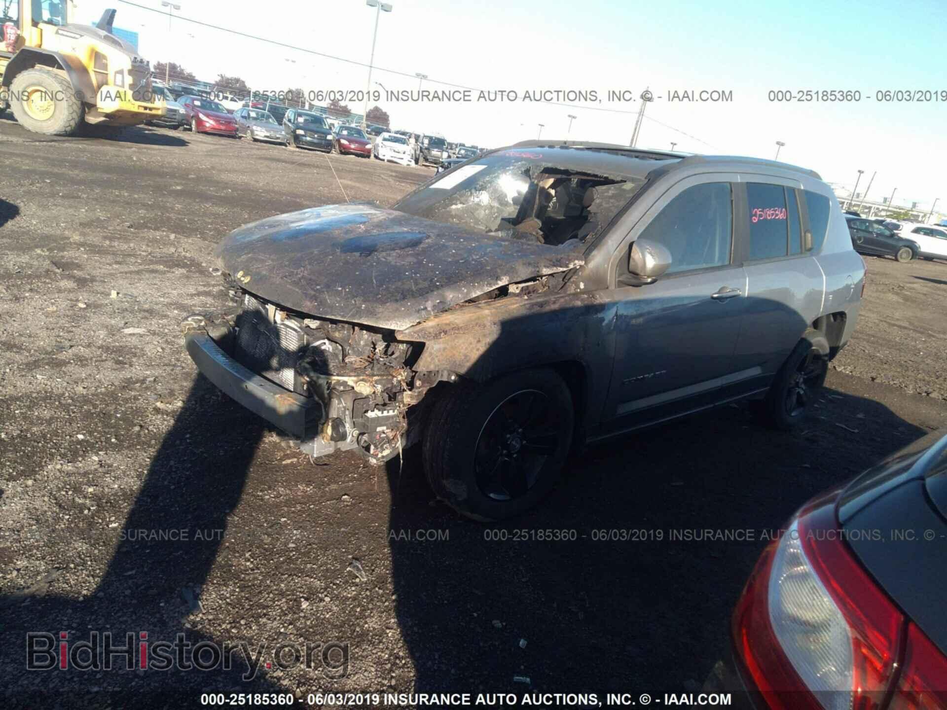 2015 JEEP COMPASS - VIN: 1C4NJDEB7FD218460 - Фото 2