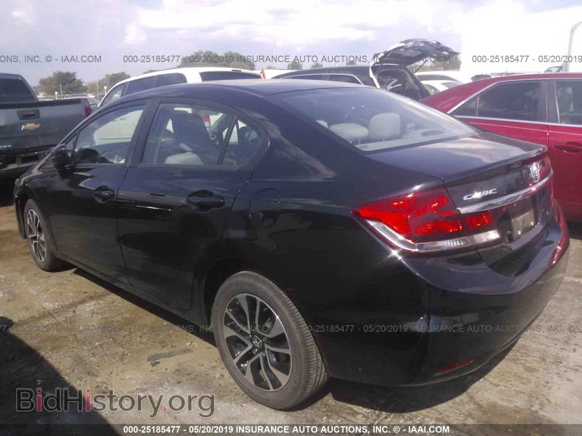 2014 HONDA CIVIC - VIN: 19XFB2F8XEE028223 - Фото 3