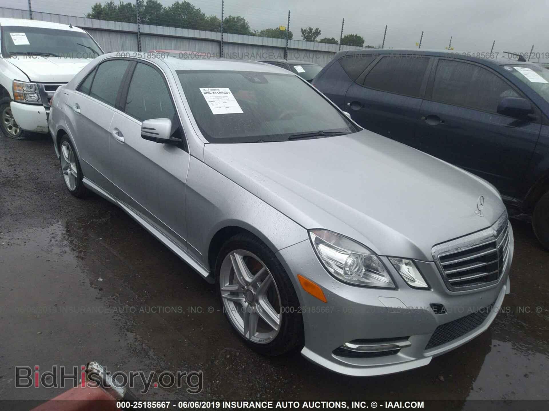 Photo WDDHF9BB1CA554401 - MERCEDES-BENZ E 2012