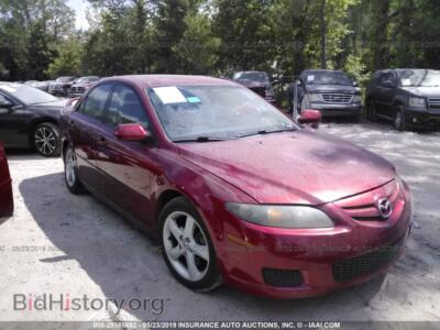 2007 Mazda 6 S, red — VIN 1YVHP80D875M10049, IAAI