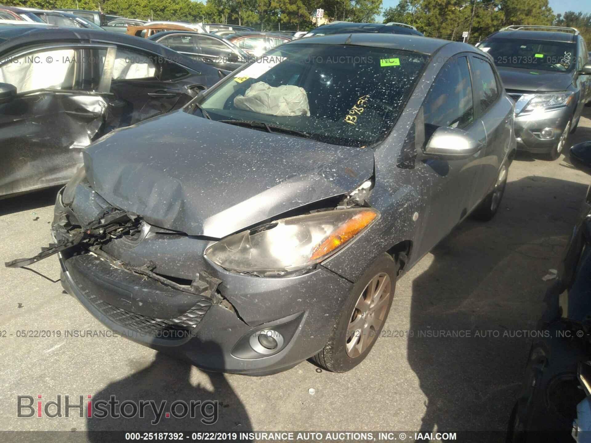 2012 MAZDA MAZDA2 - VIN: JM1DE1LY3C0139537 - Photo 2