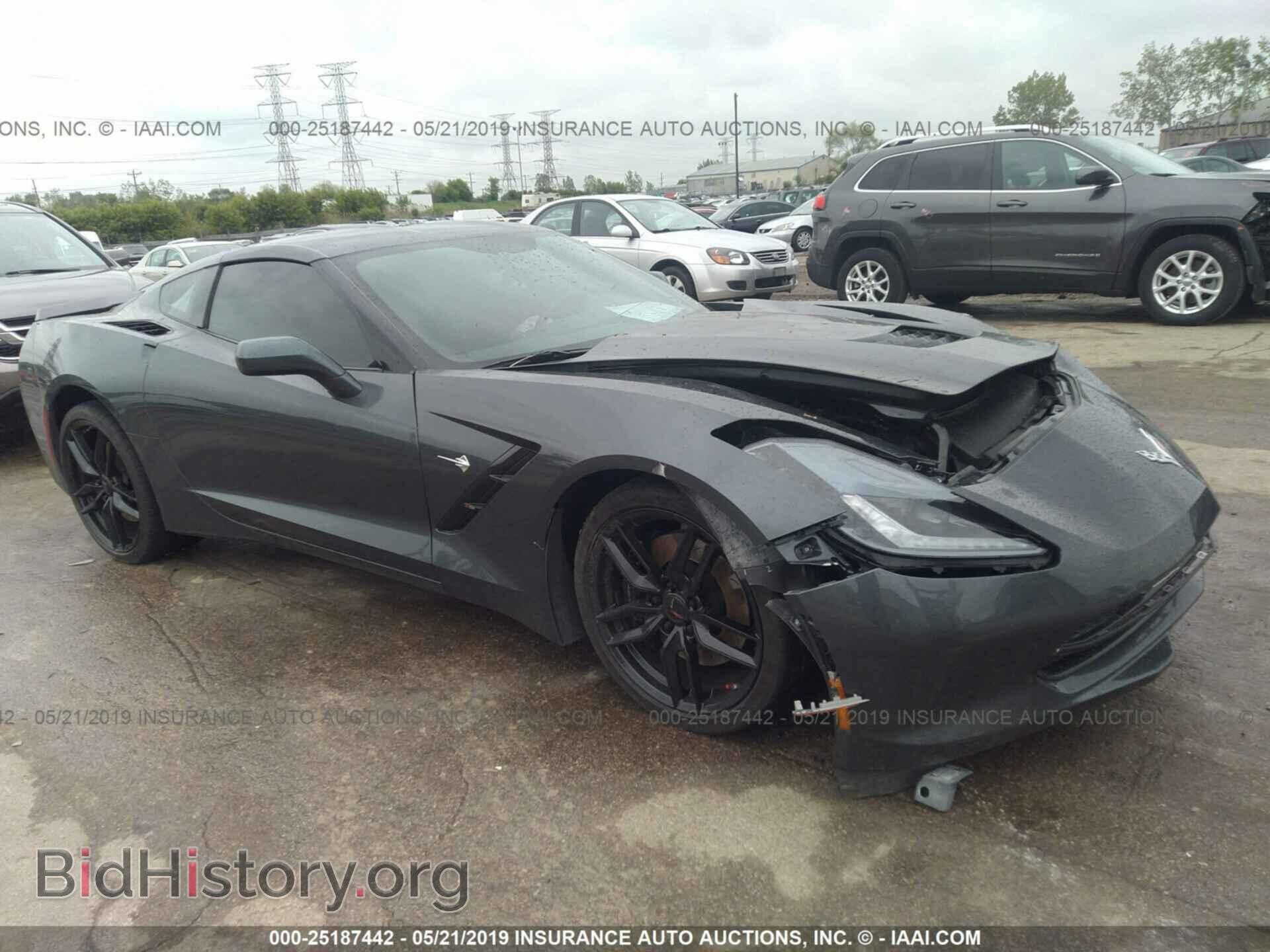 Photo 1G1YG2D77E5115005 - CHEVROLET CORVETTE 2014