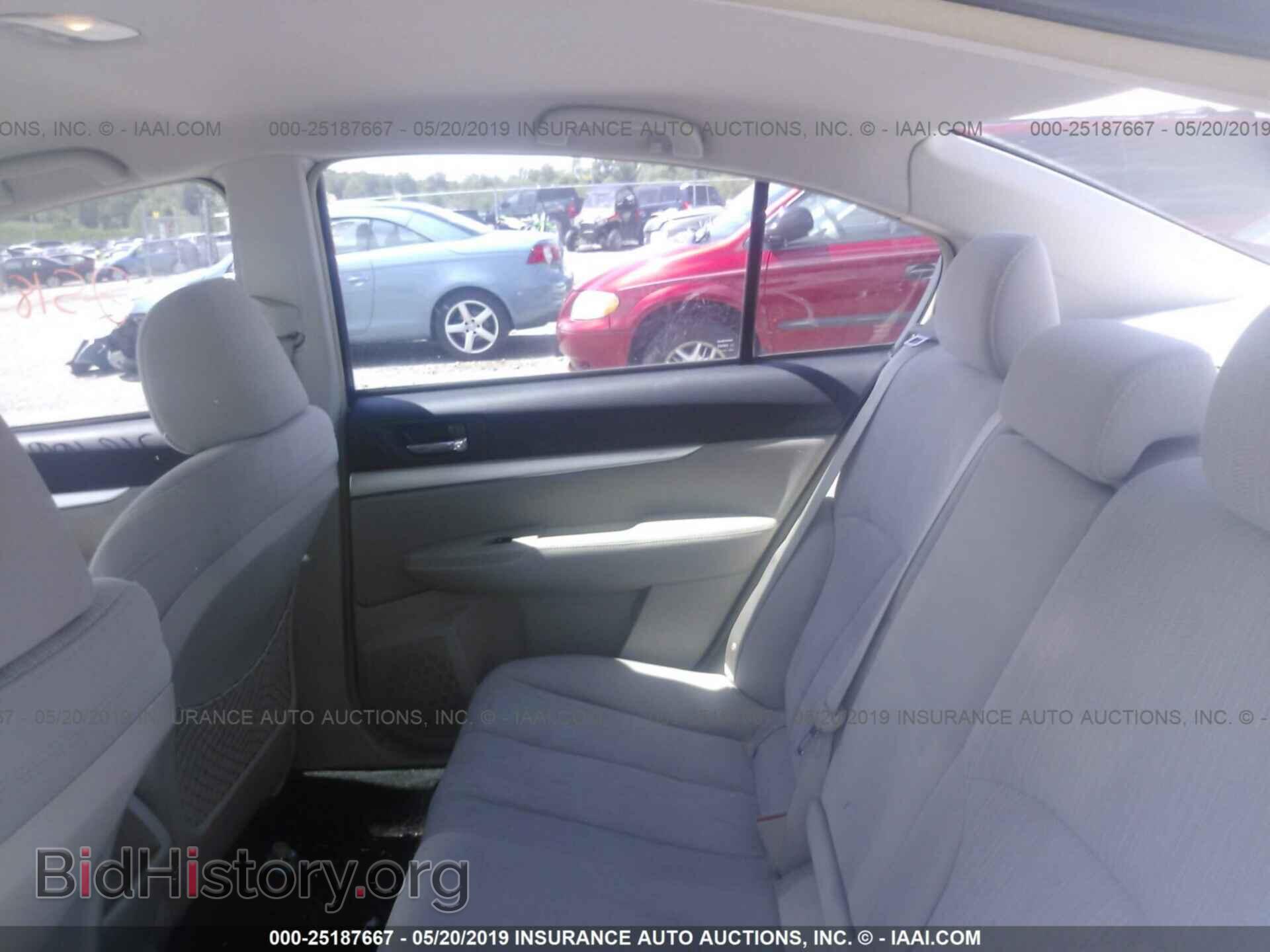 2013 SUBARU LEGACY - VIN: 4S3BMAA61D1038780 - Фото 8