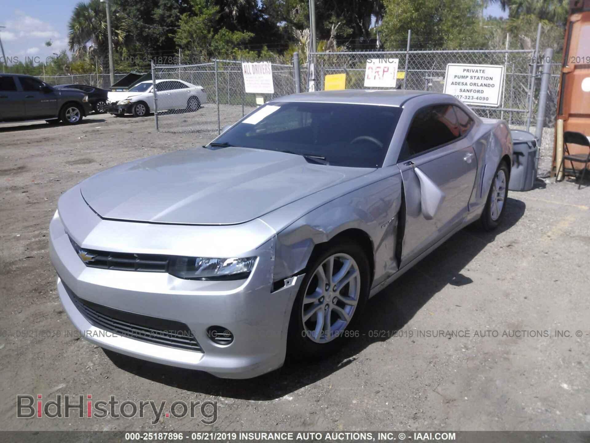 2014 CHEVROLET CAMARO - VIN: 2G1FA1E35E9131740 - Фото 2