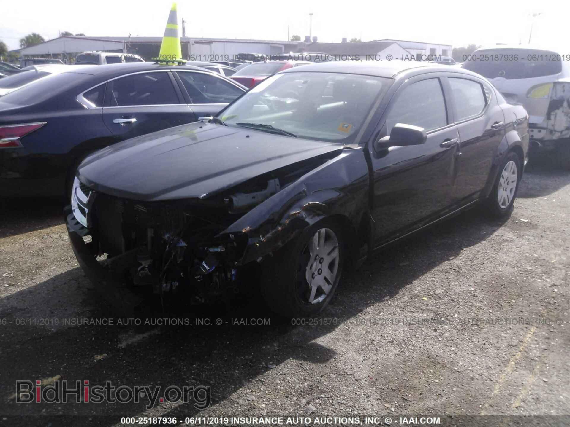 2014 DODGE AVENGER - VIN: 1C3CDZAB3EN139639 - Фото 2