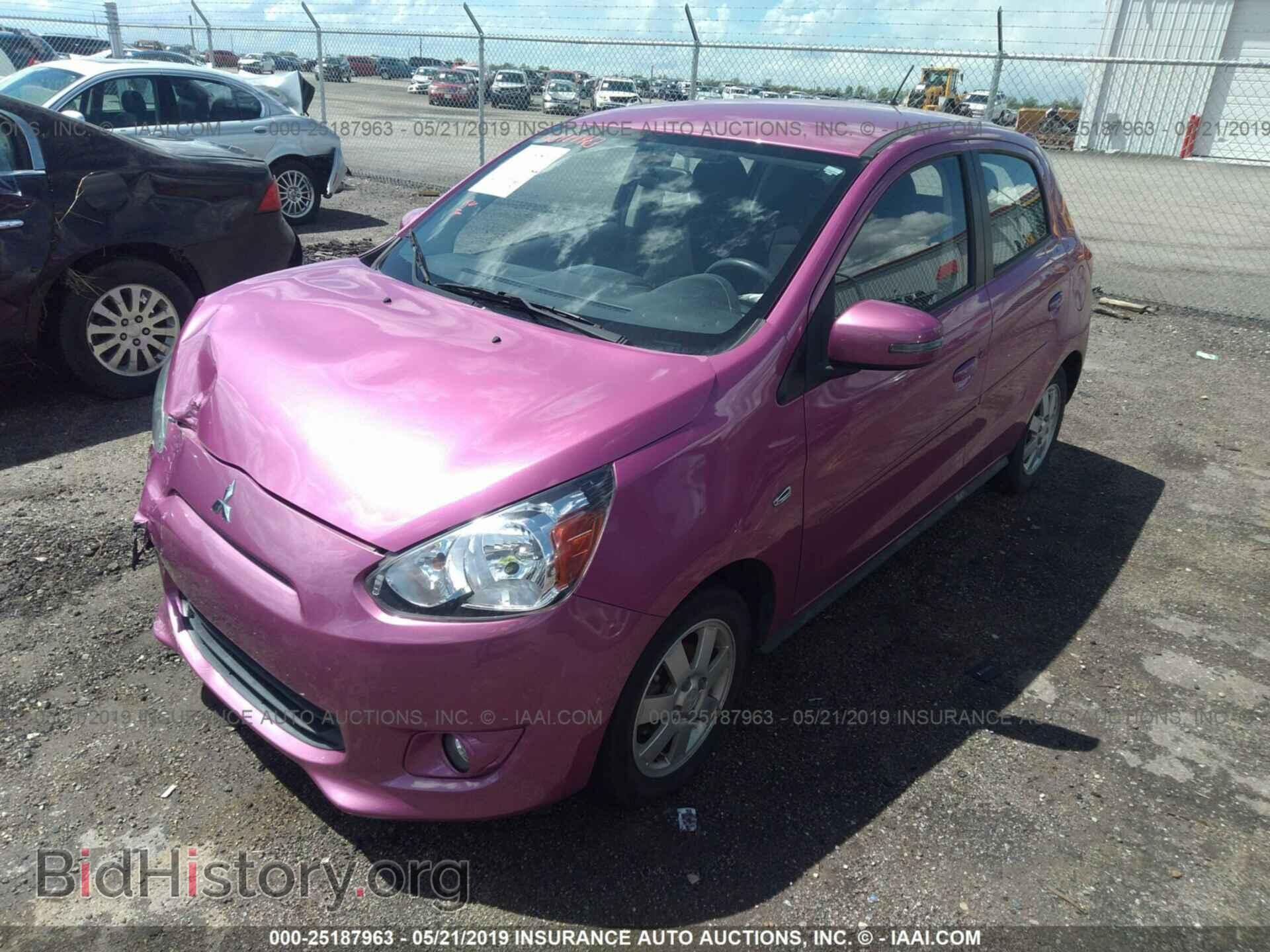 2015 MITSUBISHI MIRAGE - VIN: ML32A4HJ3FH042489 - Фото 2