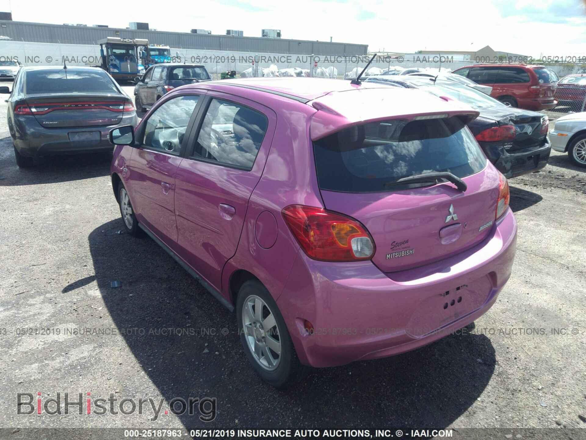 2015 MITSUBISHI MIRAGE - VIN: ML32A4HJ3FH042489 - Фото 3