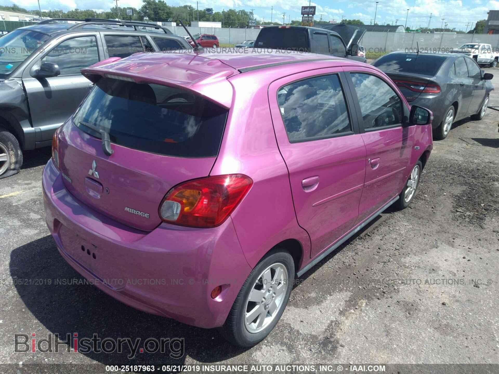 2015 MITSUBISHI MIRAGE - VIN: ML32A4HJ3FH042489 - Фото 4