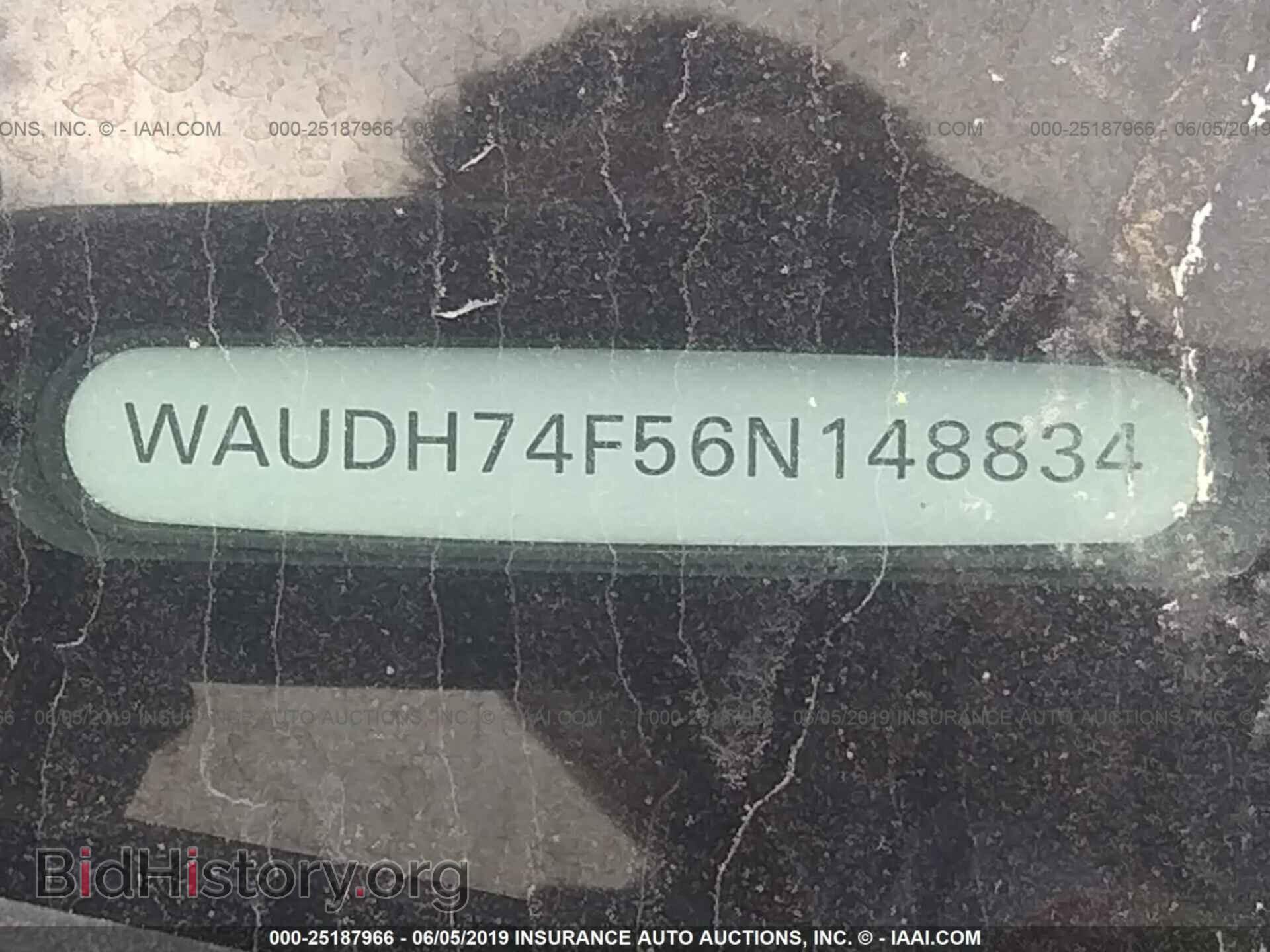 2006 AUDI A6 - VIN: WAUDH74F56N148834 - Фото 9
