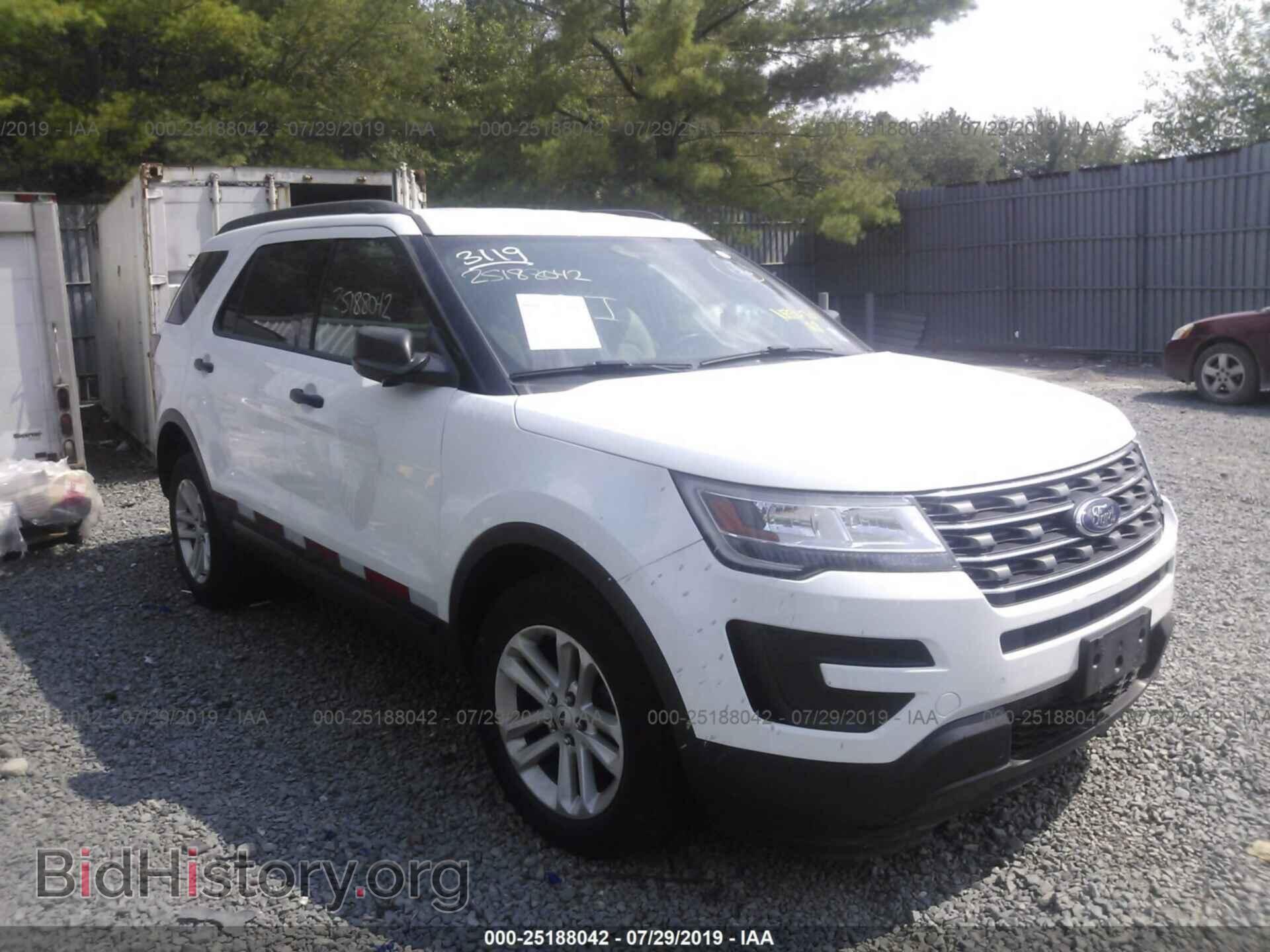 Фотография 1FM5K8BH4HGD95199 - FORD EXPLORER 2017