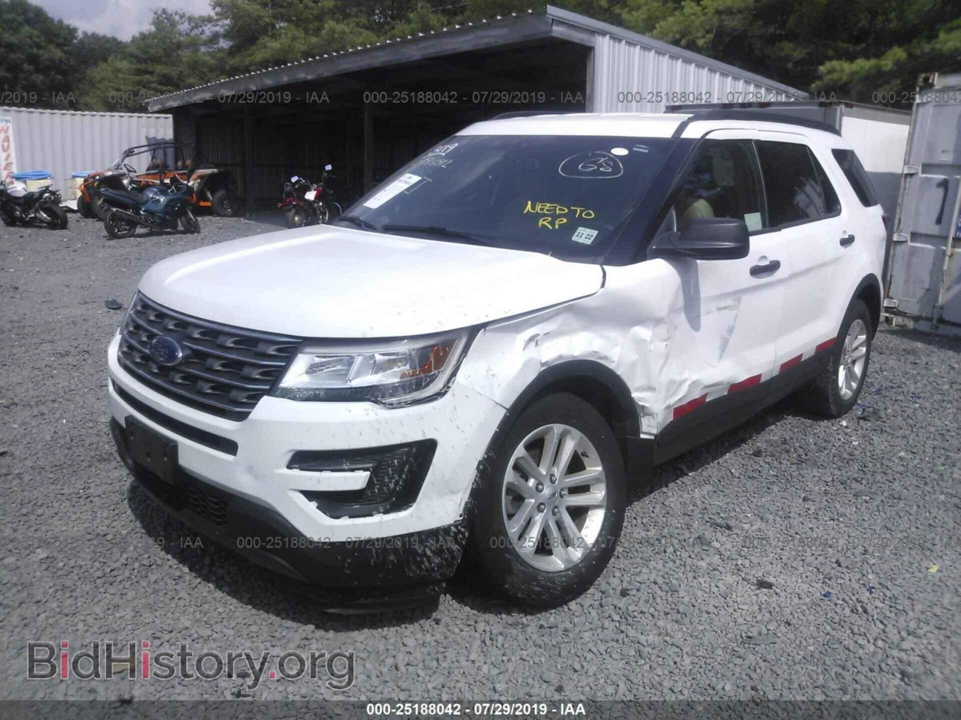 2017 FORD EXPLORER - VIN: 1FM5K8BH4HGD95199 - Фото 2