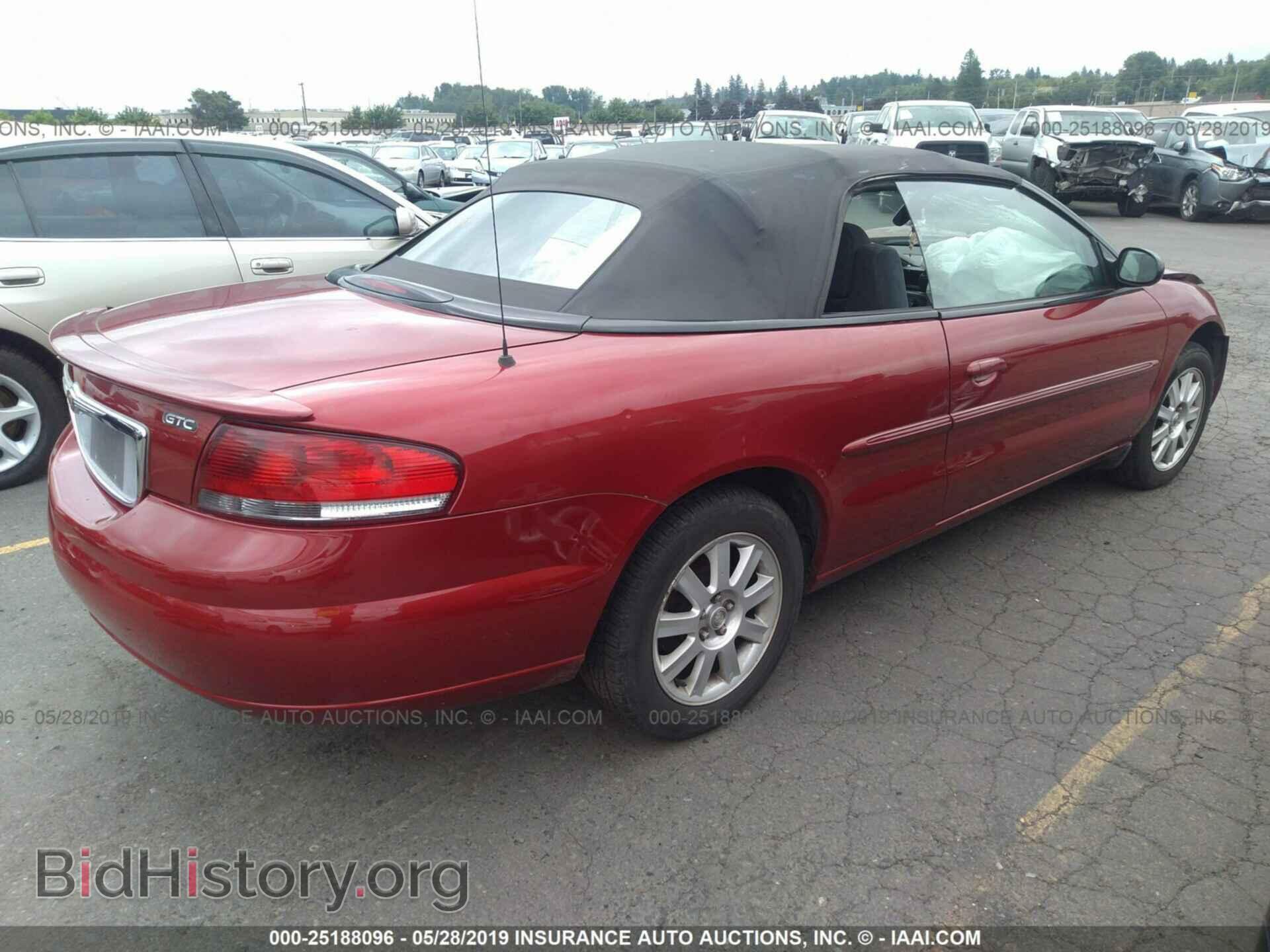 2006 CHRYSLER SEBRING - VIN: 1C3EL75R26N141942 - Фото 4