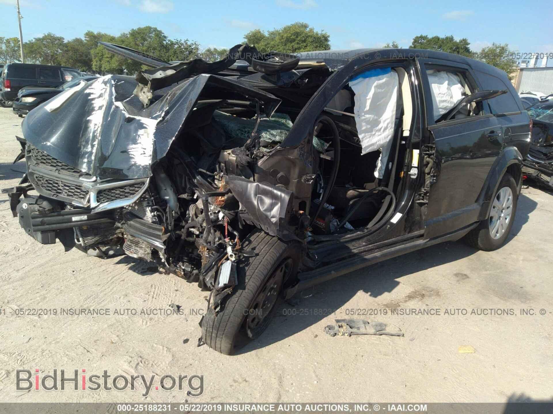 2014 DODGE JOURNEY - VIN: 3C4PDCAB8ET248818 - Фото 2