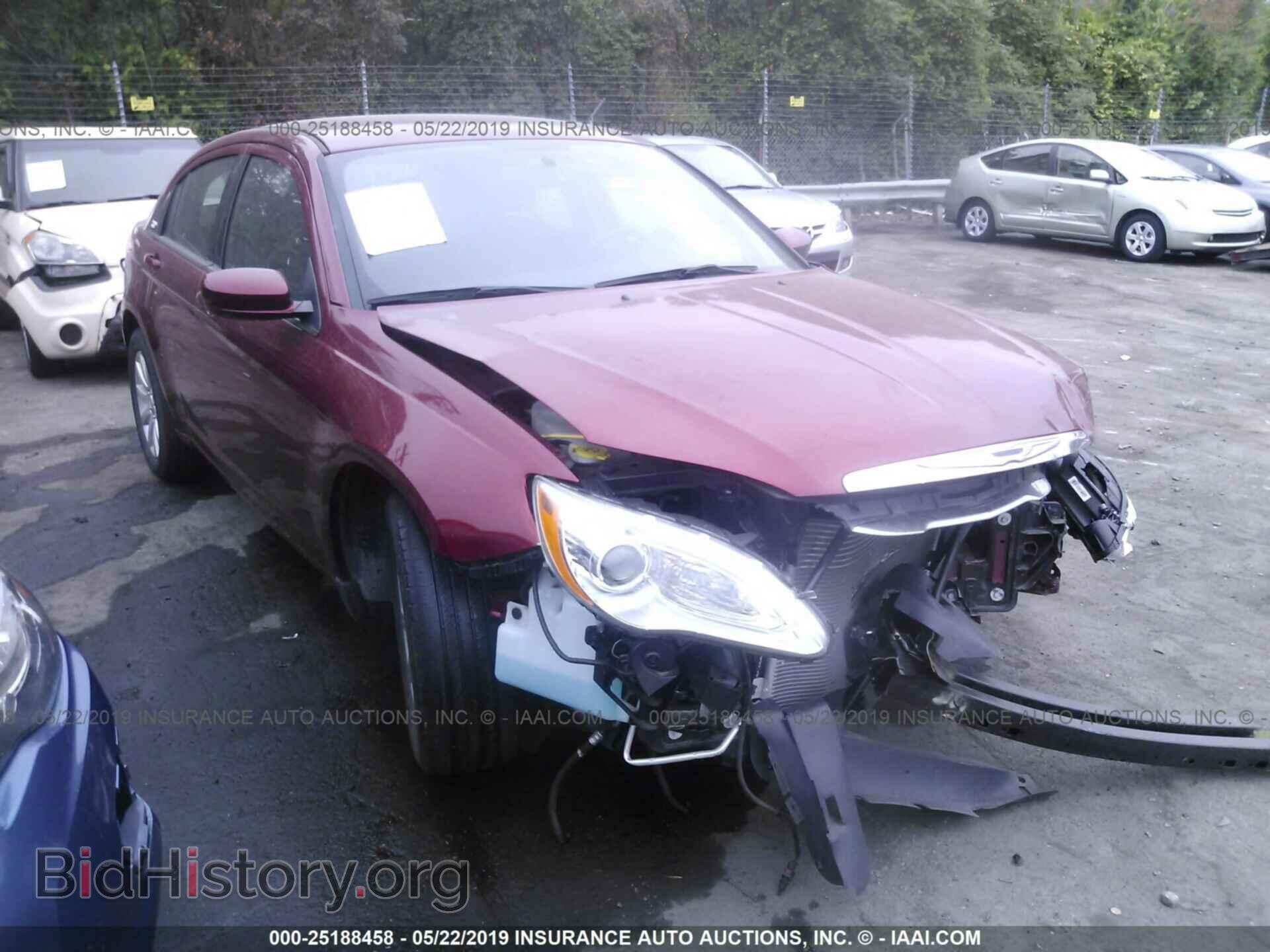 Фотография 1C3CCBBB3CN287957 - CHRYSLER 200 2012