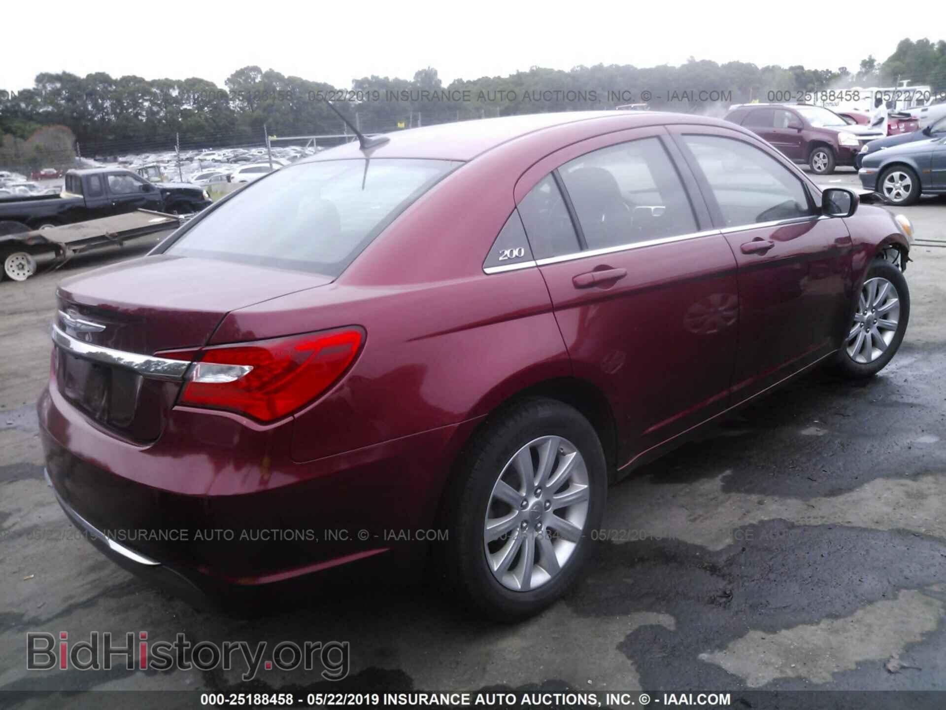 2012 CHRYSLER 200 - VIN: 1C3CCBBB3CN287957 - Фото 4