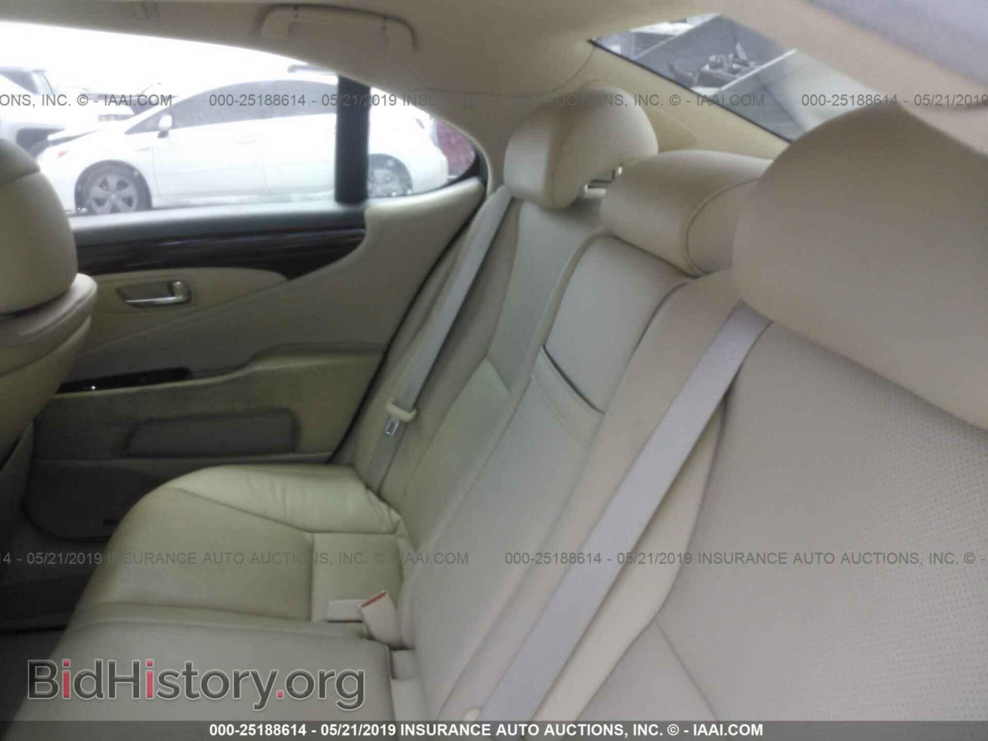 2007 LEXUS LS - VIN: JTHBL46F075002314 - Фото 8