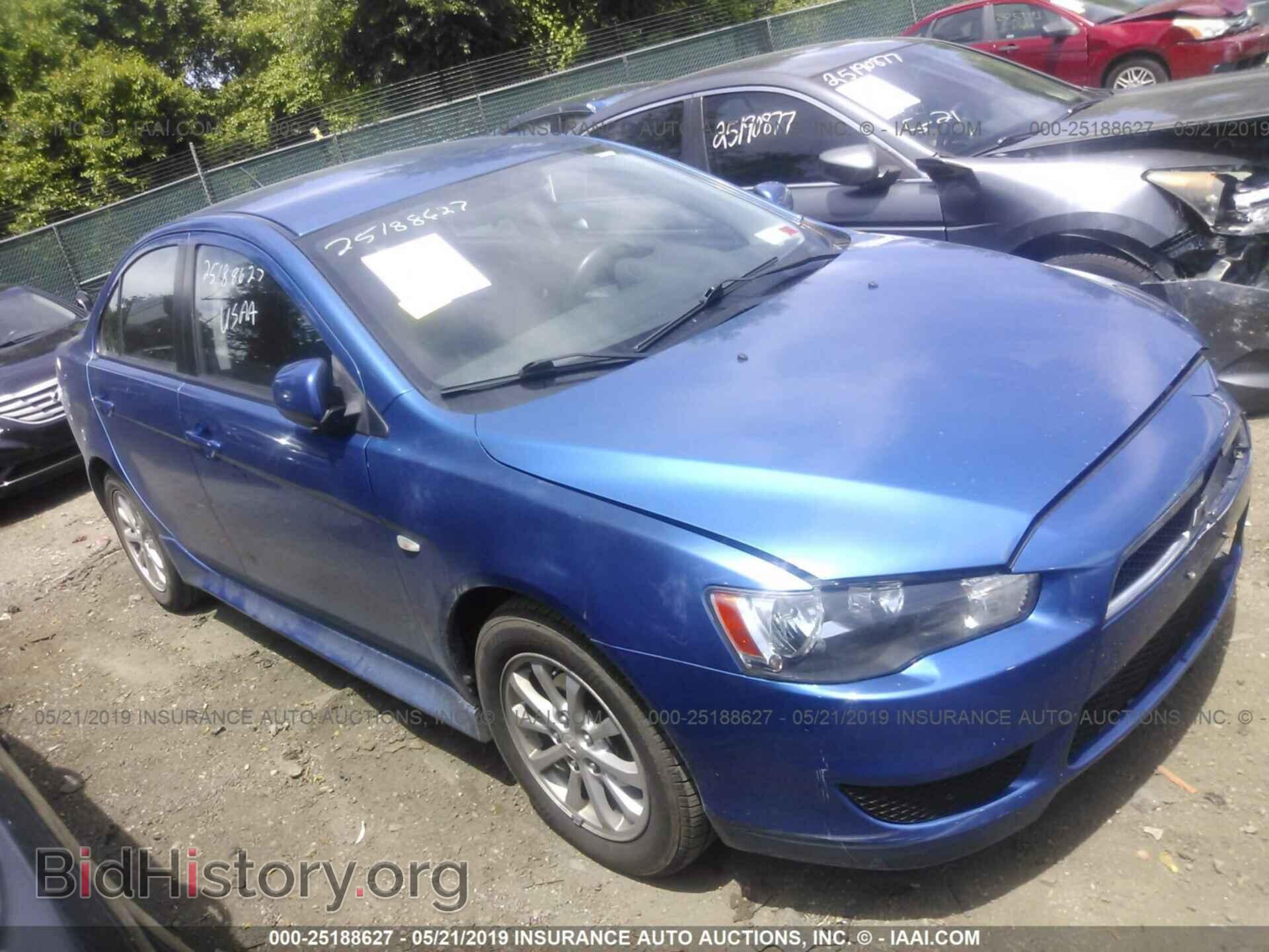 Photo JA32U2FU0CU018108 - MITSUBISHI LANCER 2012