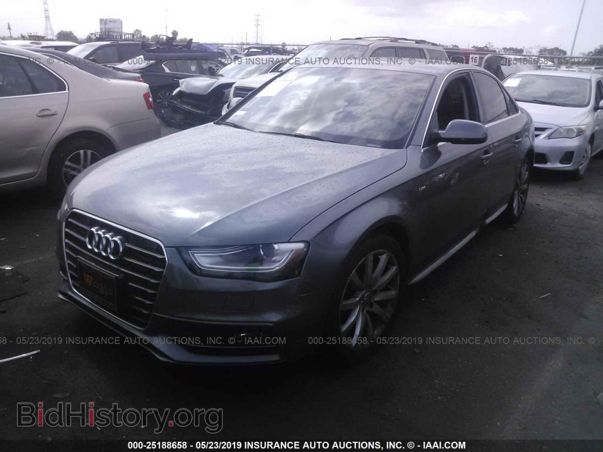 2014 AUDI A4 - VIN: WAUAFAFL6EN034302 - Фото 2