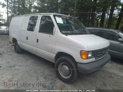 2006 Ford ECONOLINE E250 VAN, white — VIN 1FTNE24W56DB19648, IAAI