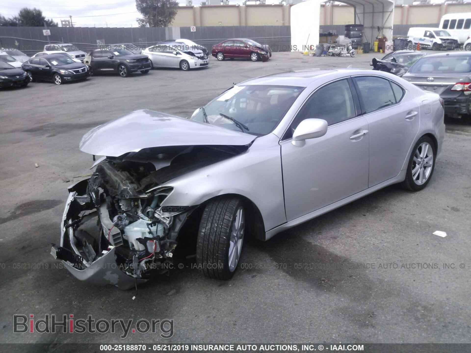 2007 LEXUS IS - VIN: JTHBE262575014602 - Фото 2