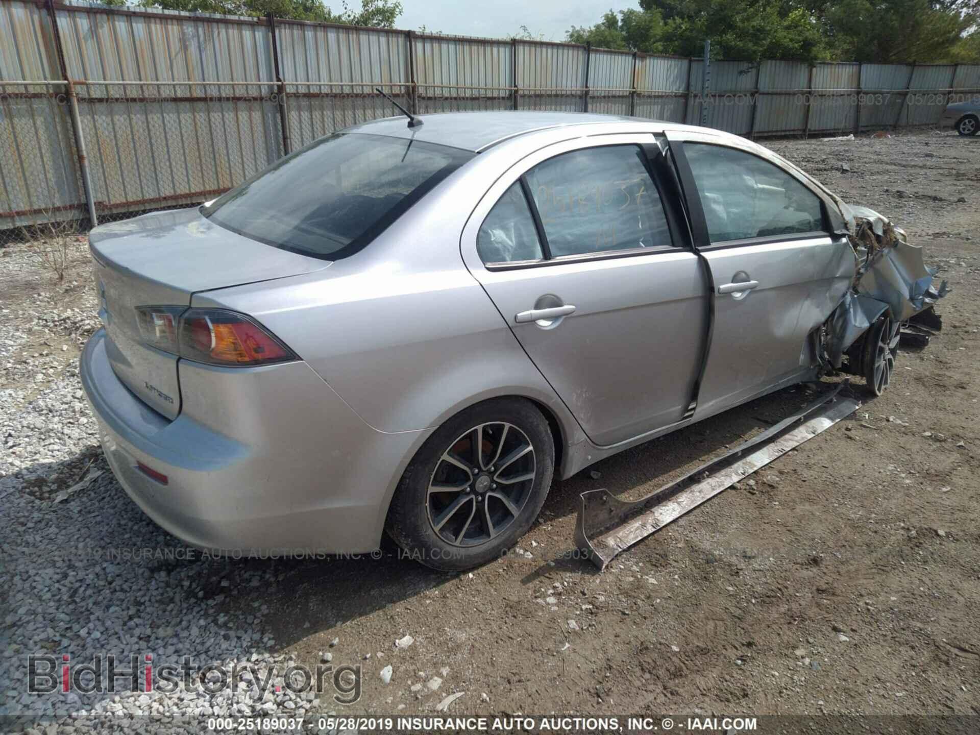 2017 MITSUBISHI LANCER - VIN: JA32U2FU6HU004690 - Фото 4