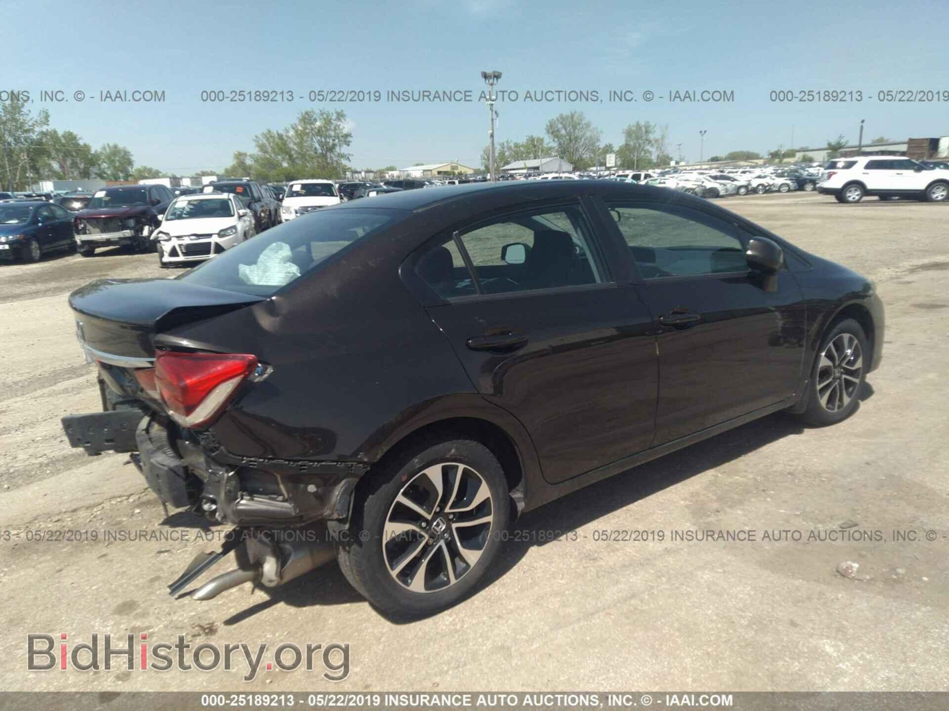 2013 HONDA CIVIC - VIN: 19XFB2F84DE016177 - Фото 4