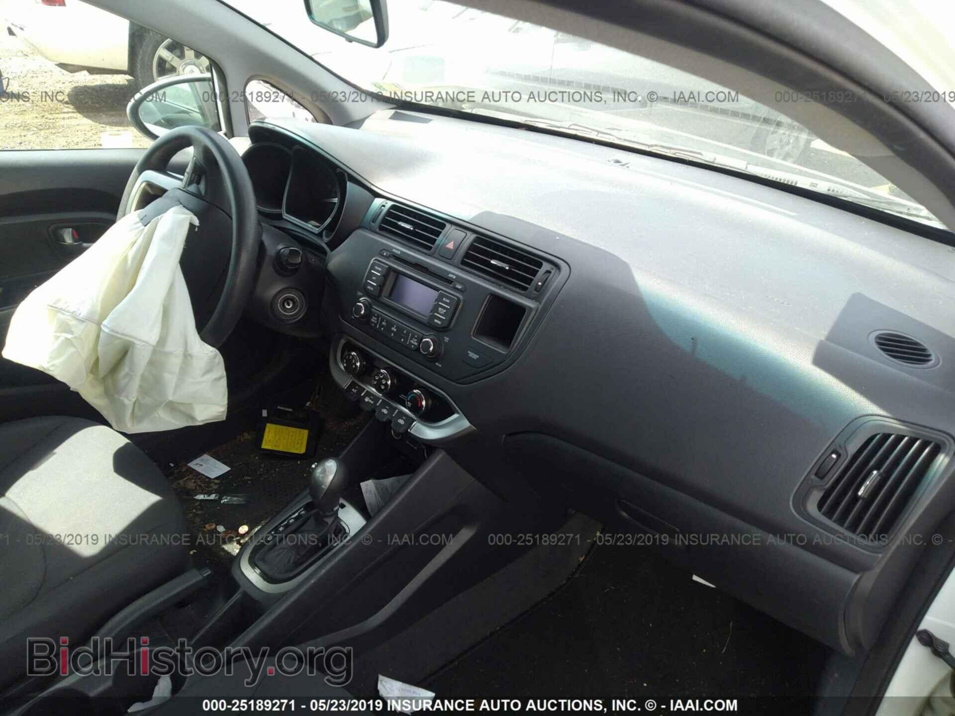 2013 KIA RIO - VIN: KNADM4A38D6230603 - Фото 5