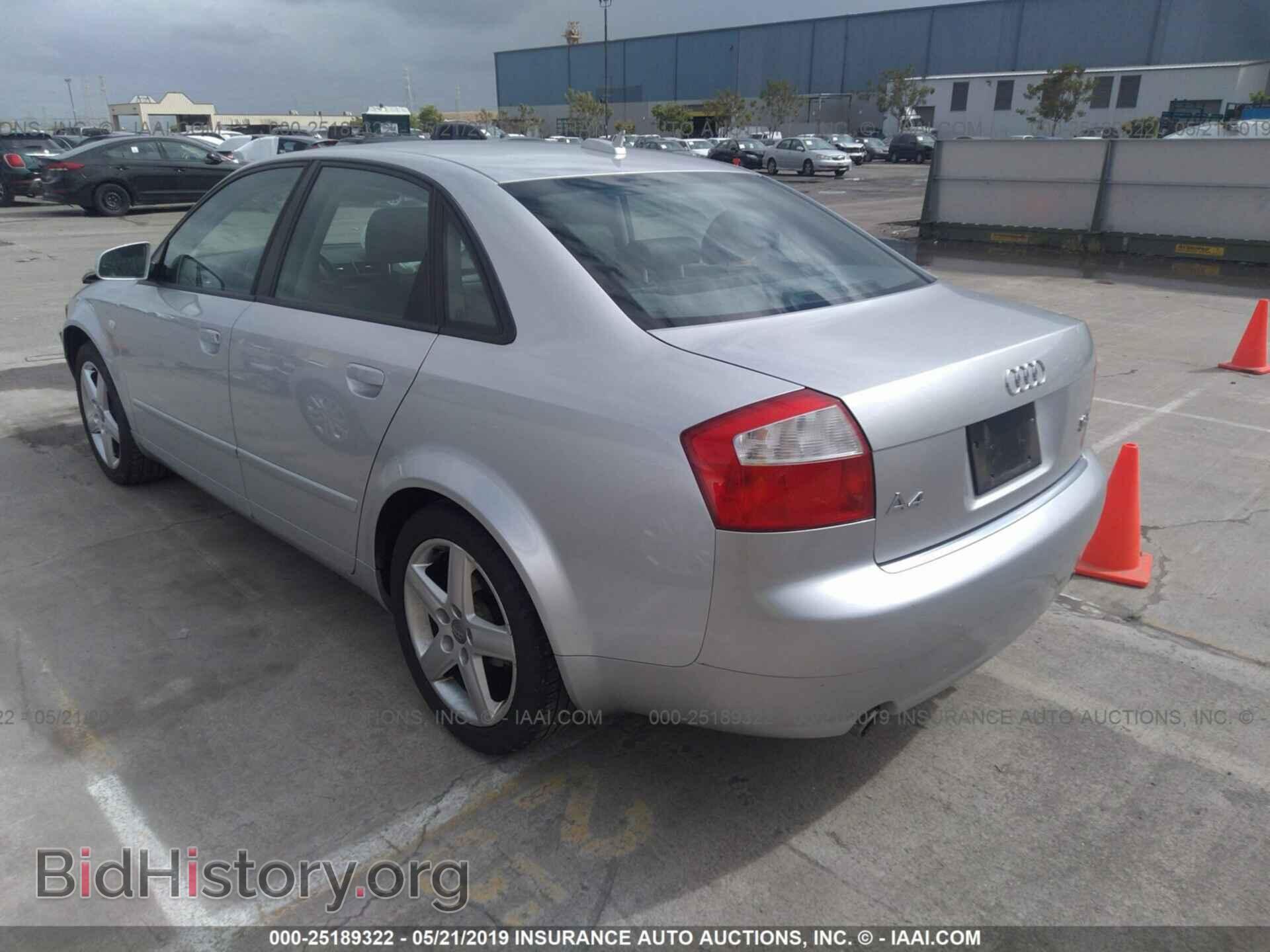 2005 AUDI A4 - VIN: WAULC68E25A021535 - Фото 3