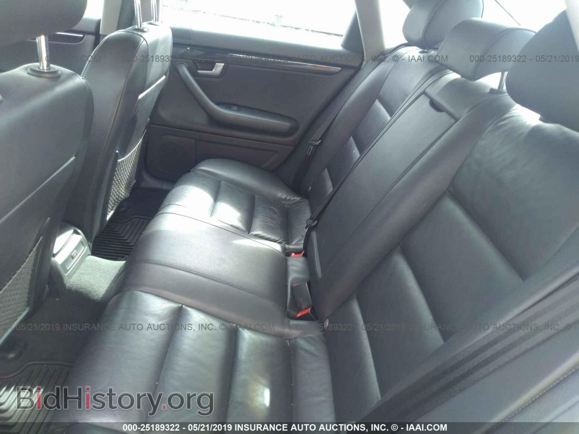 2005 AUDI A4 - VIN: WAULC68E25A021535 - Фото 8